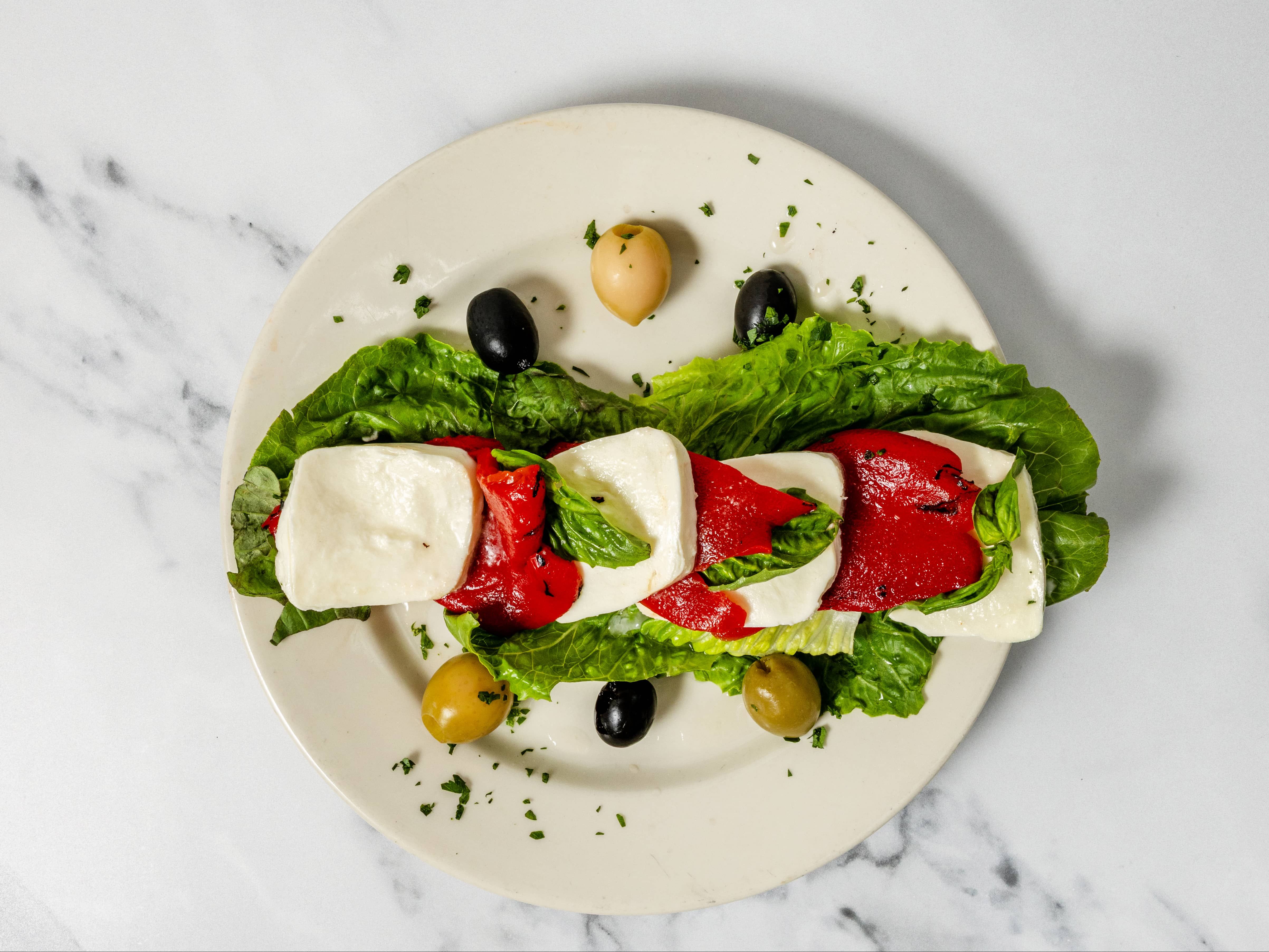 Mozzarella & Roasted Pimentos.
