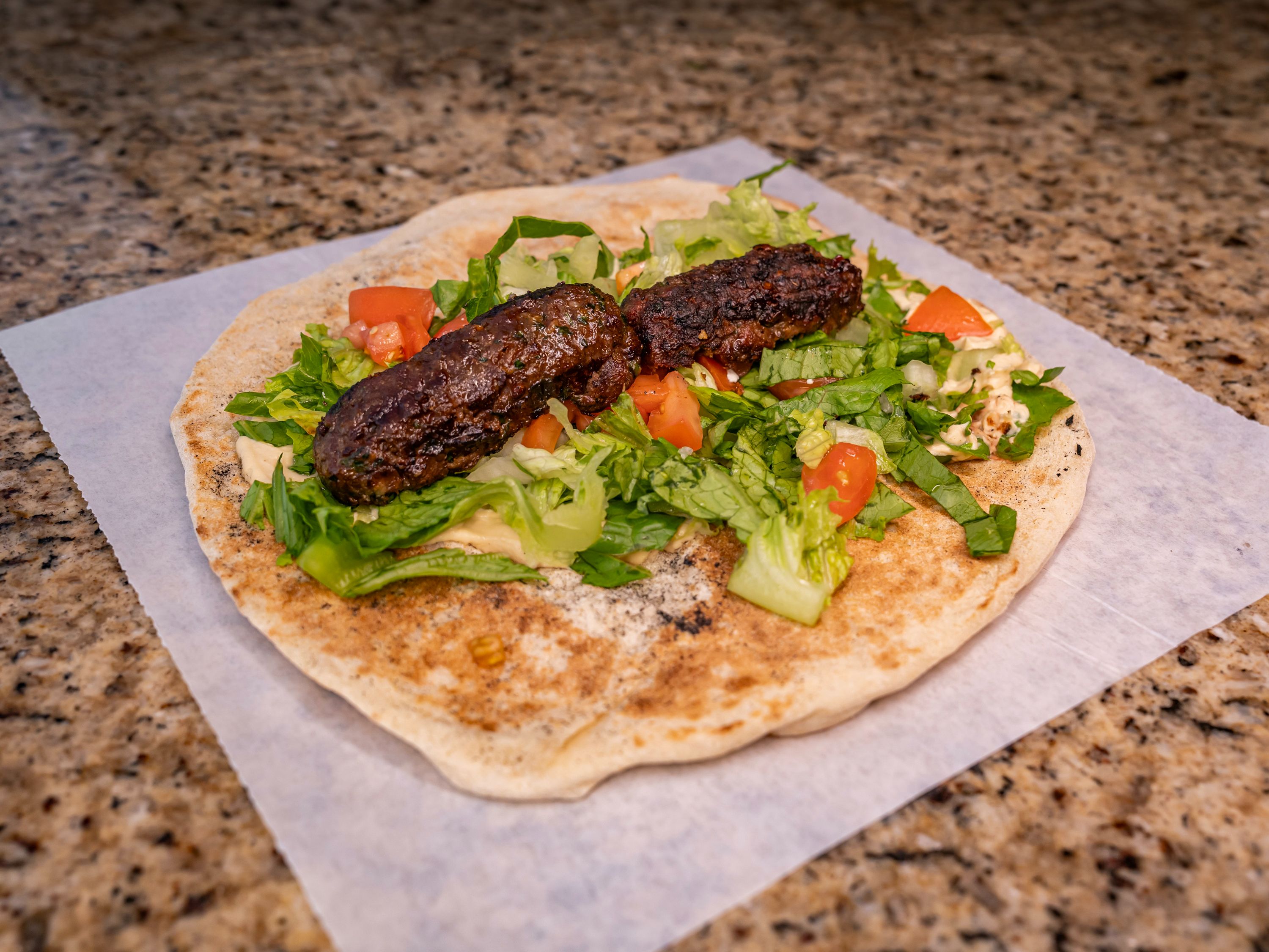 Beef Kafta Lafa.