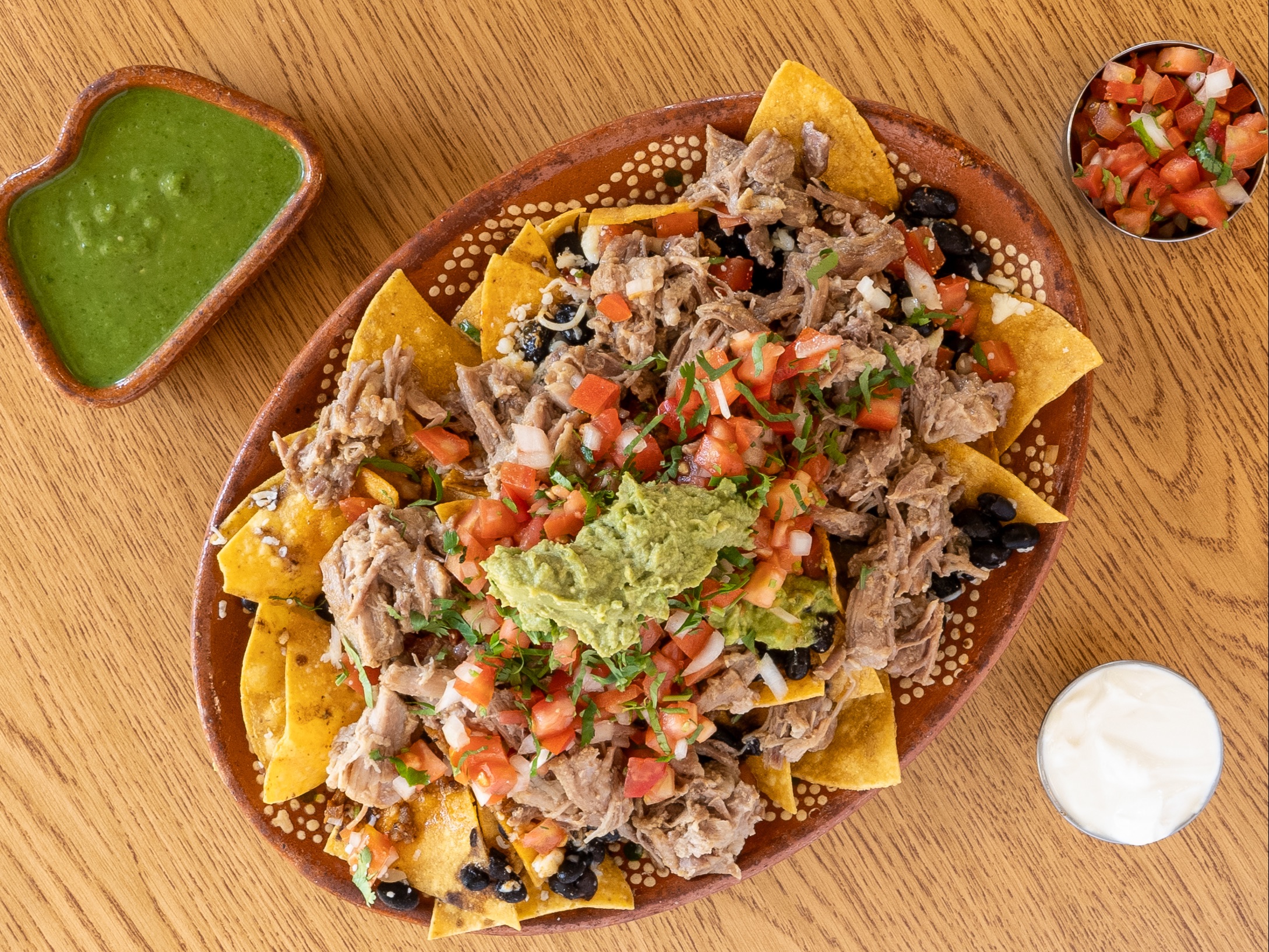 Cochinita Nachos.