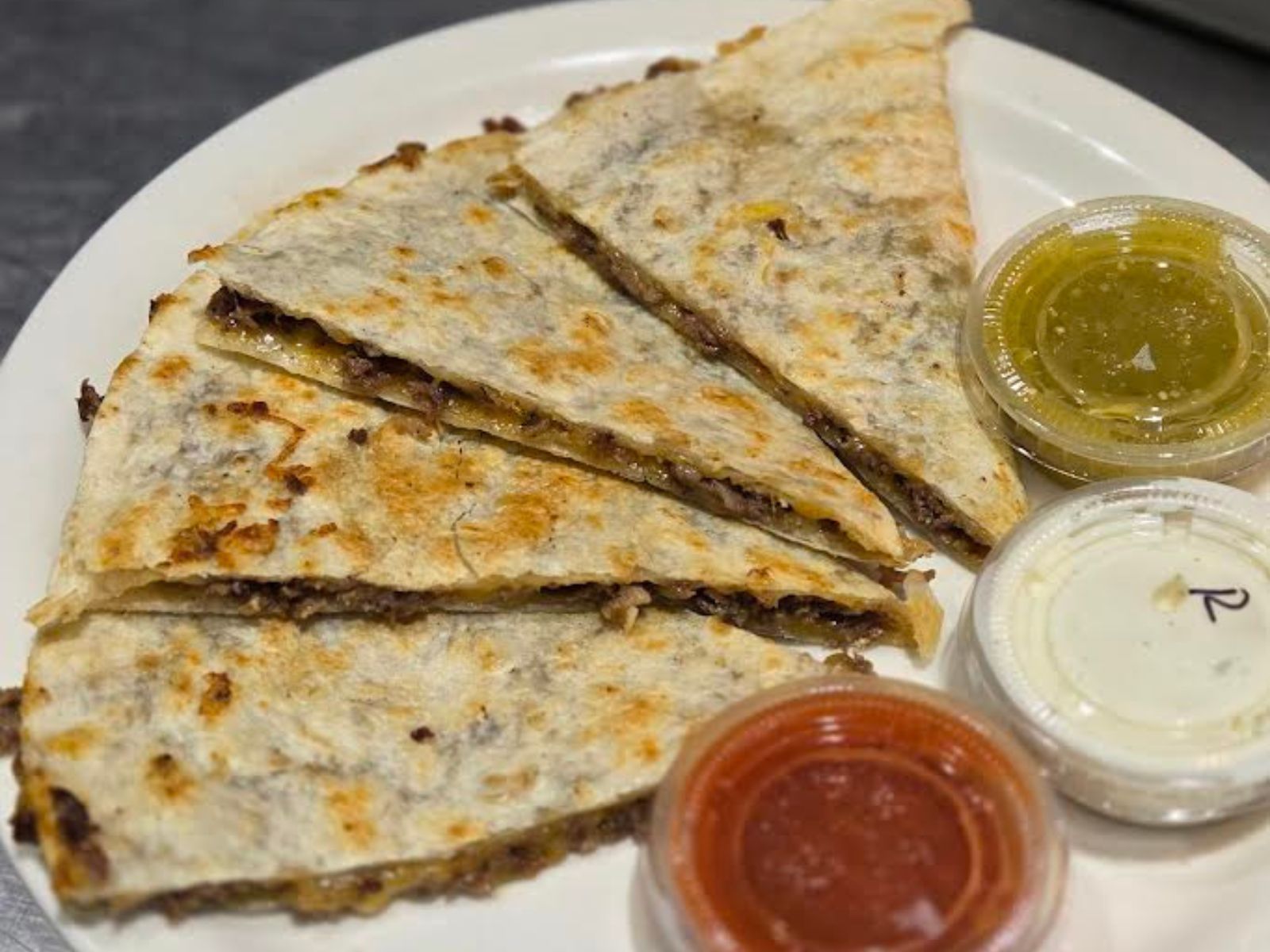 Steak Quesadilla.