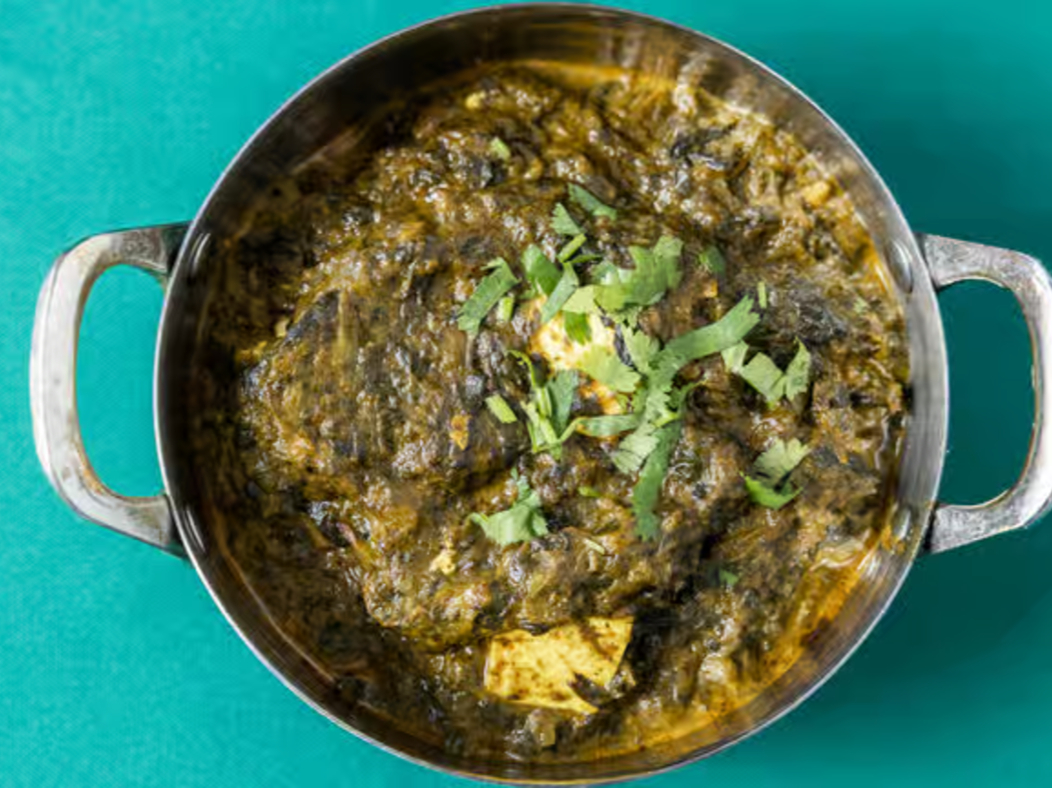 Palak Paneer.