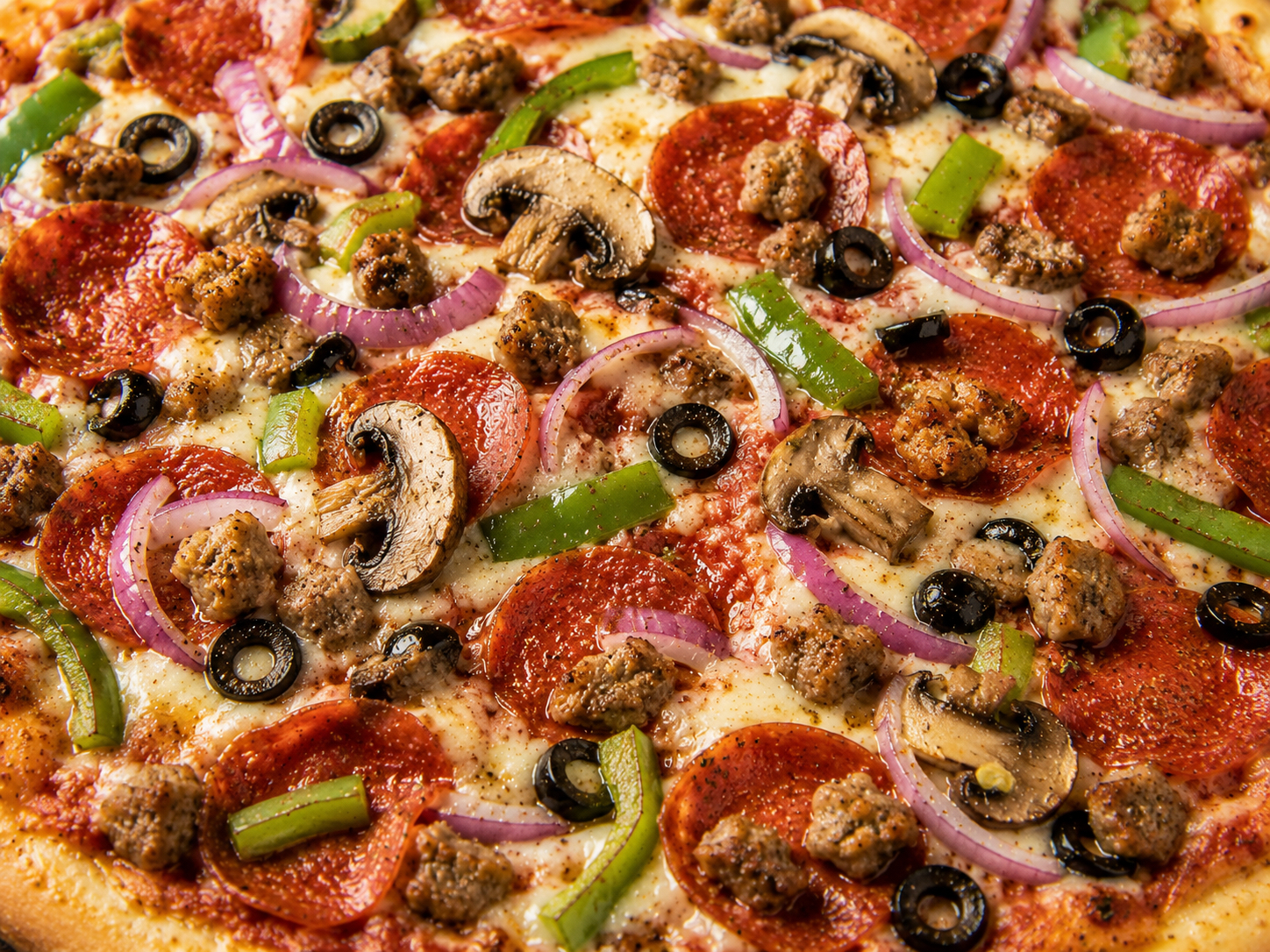 Deluxe Pizza.