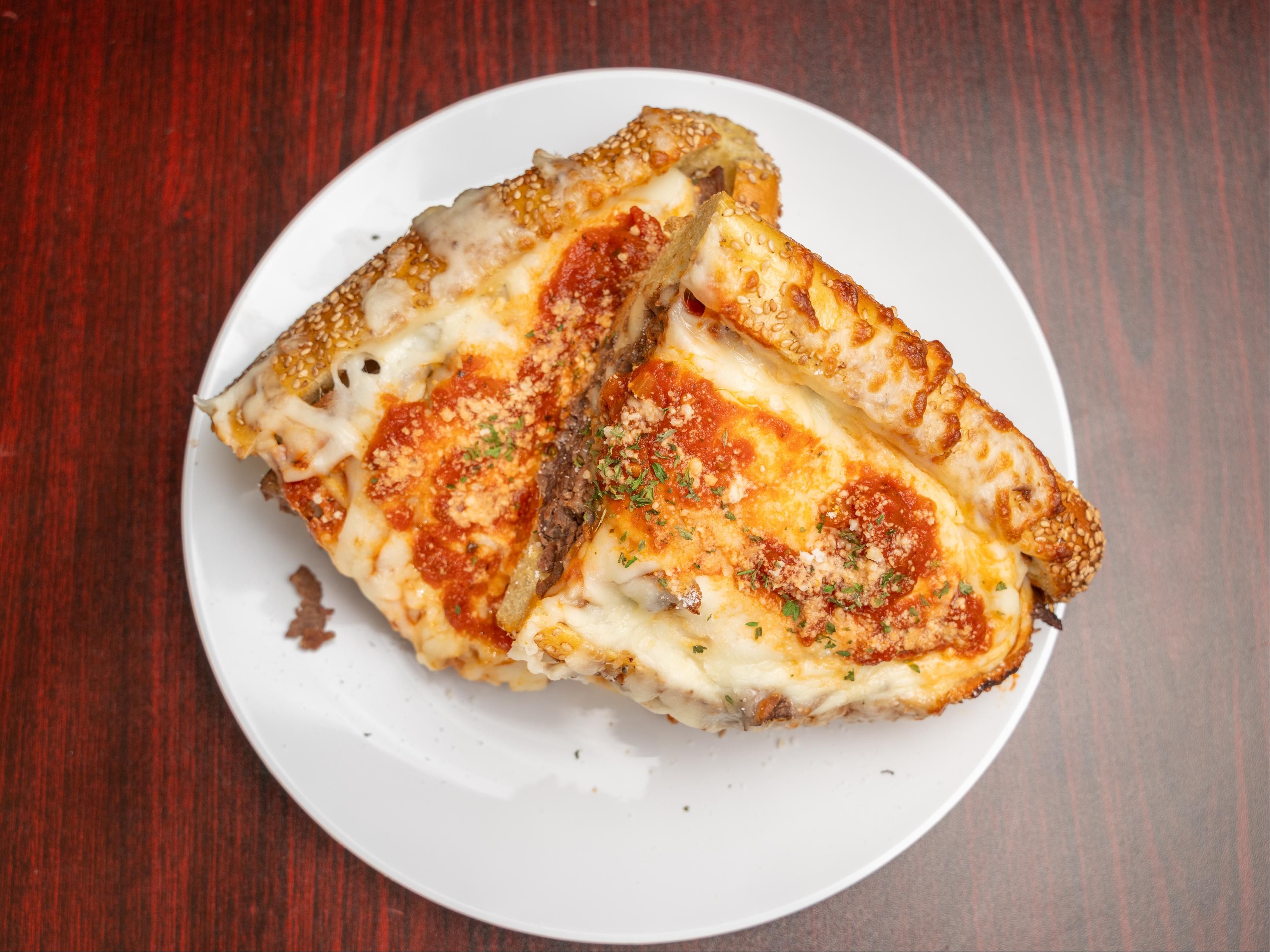 Pizza Cheesesteak - O