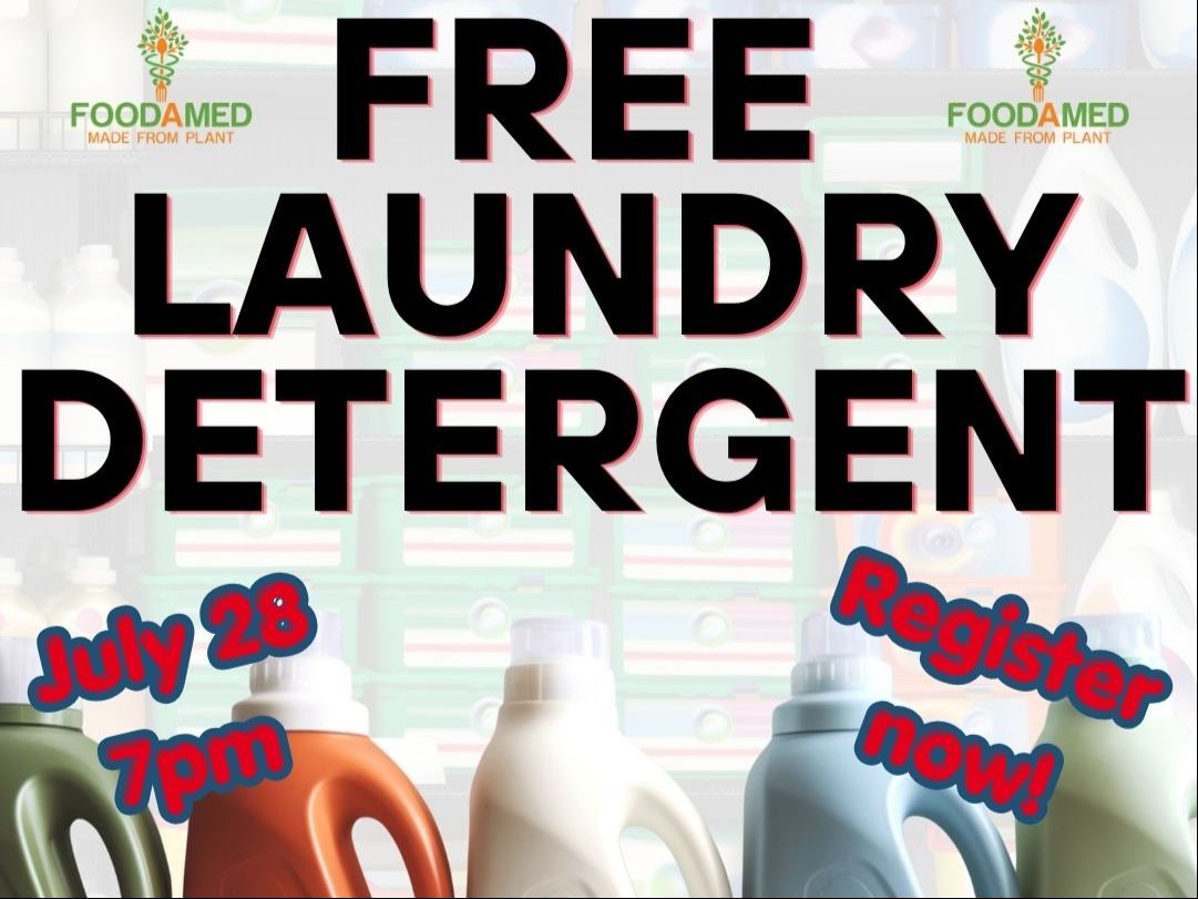 FREE HEALTH TALK - FREE LAUNDRY DETERGENT GIVEAWAY.