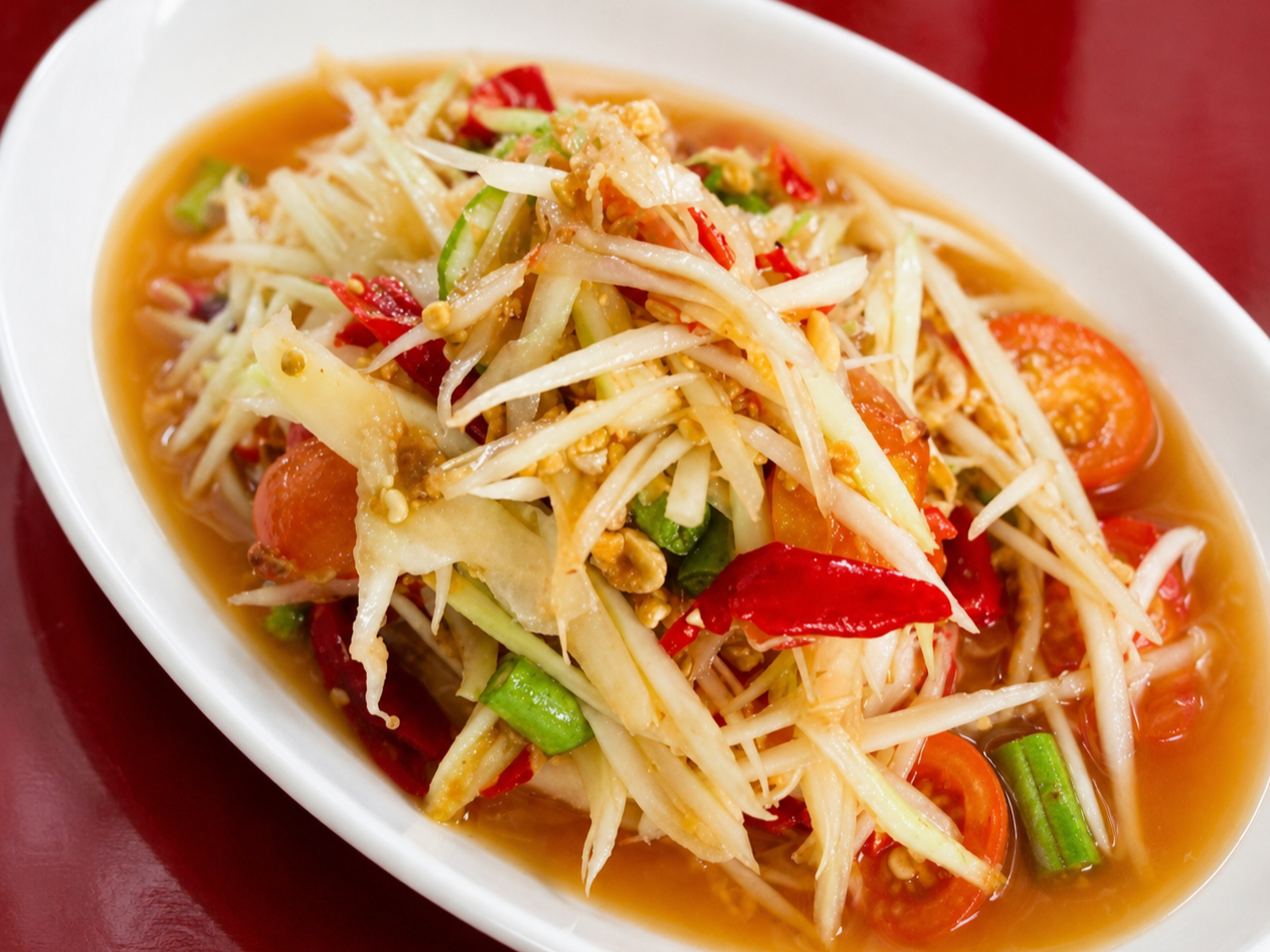 Papaya Salad (Som Tum).