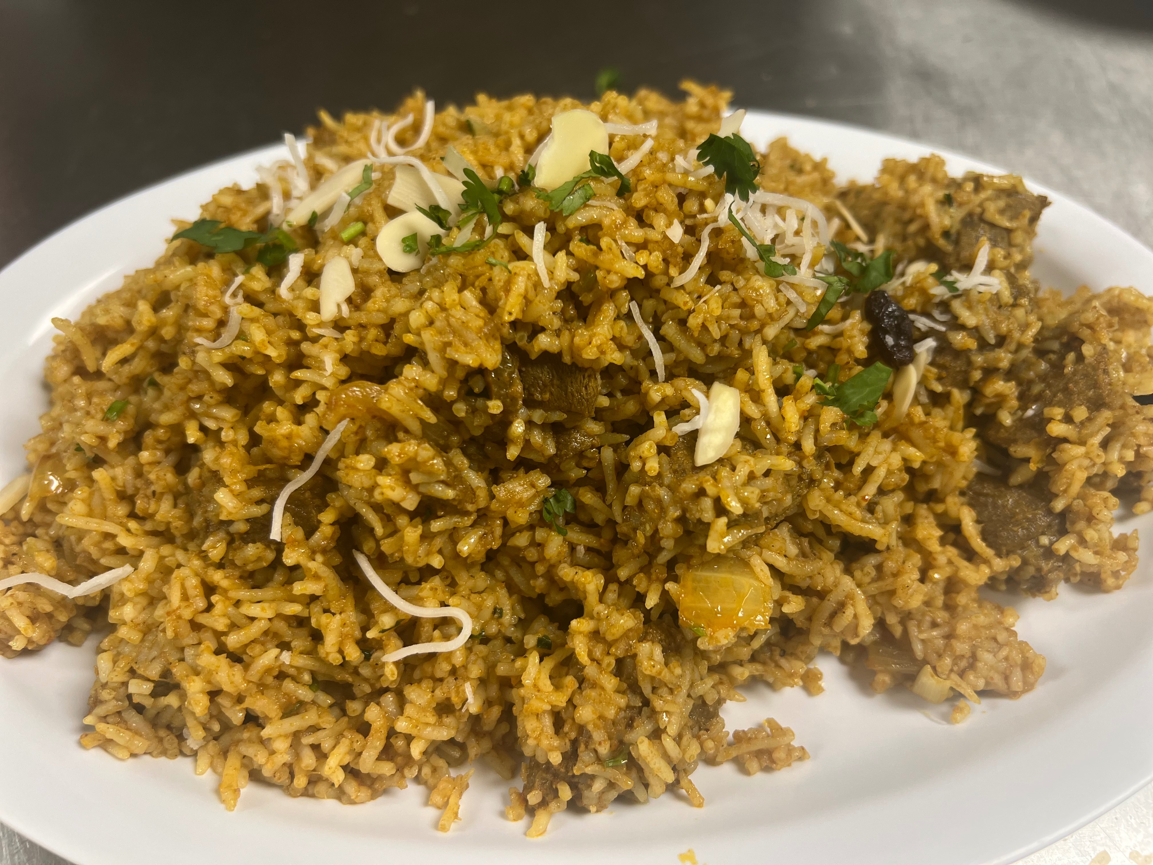 Lamb Biryani.
