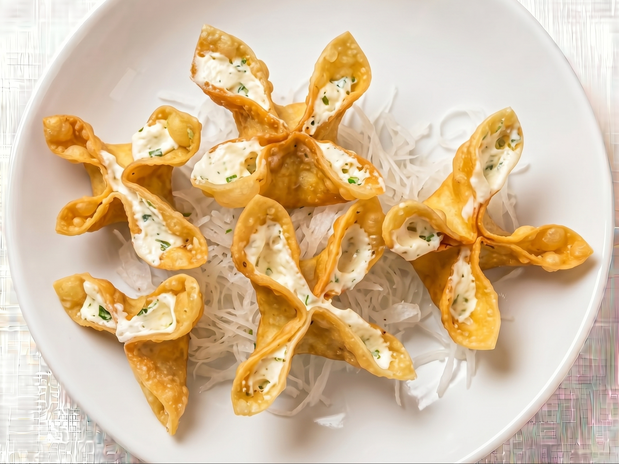 Cheese Wonton.