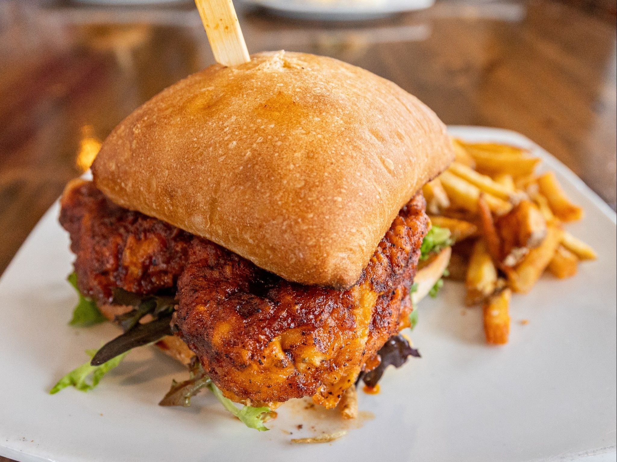 Hot Nash Crispy Chicken.