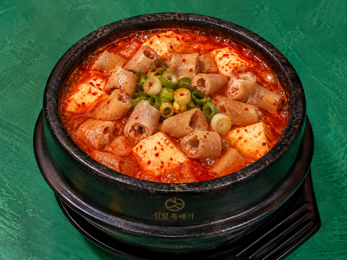 Intestine Soft Tofu Soup.