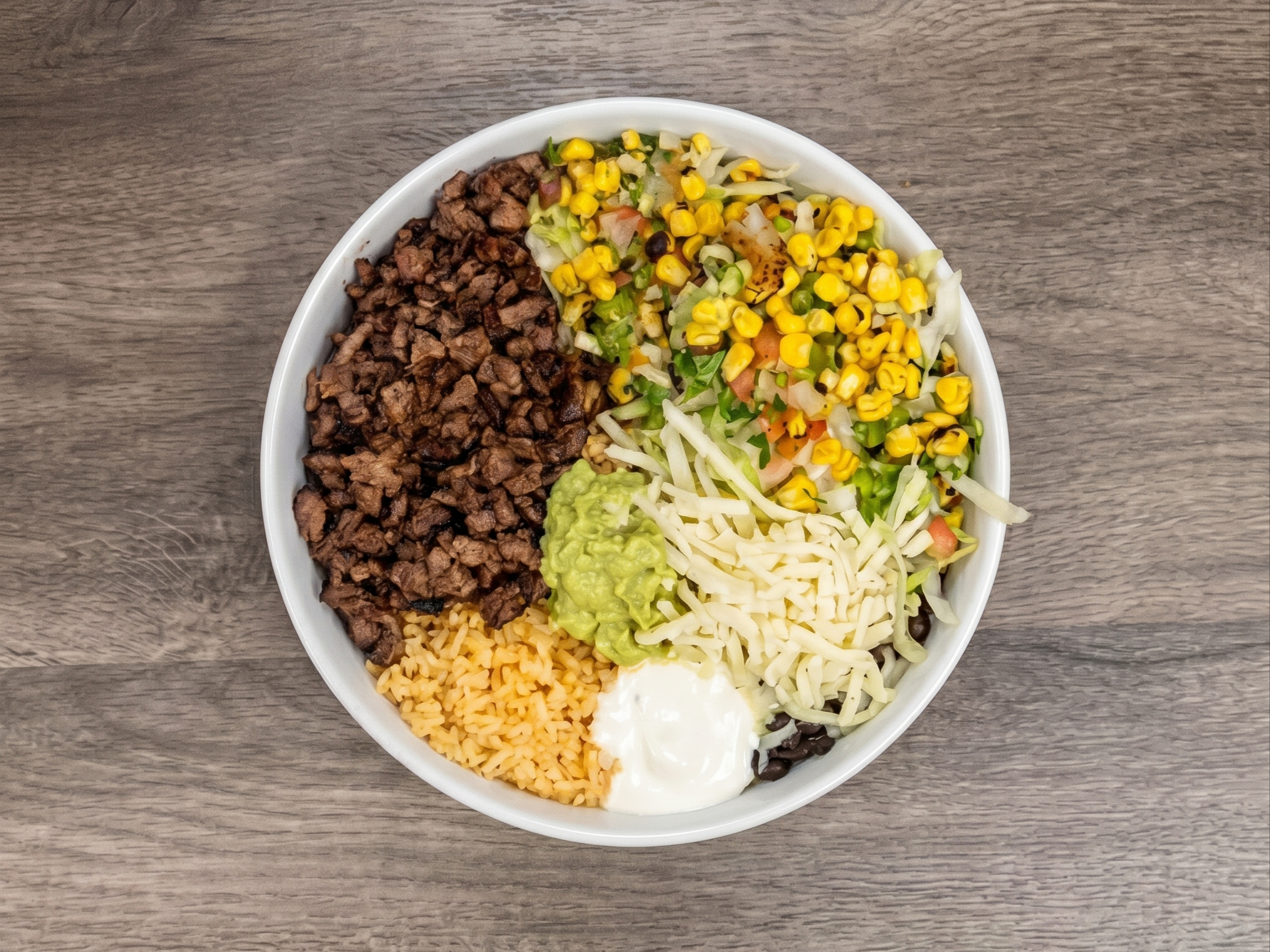 Carne Asada Burrito Bowl.