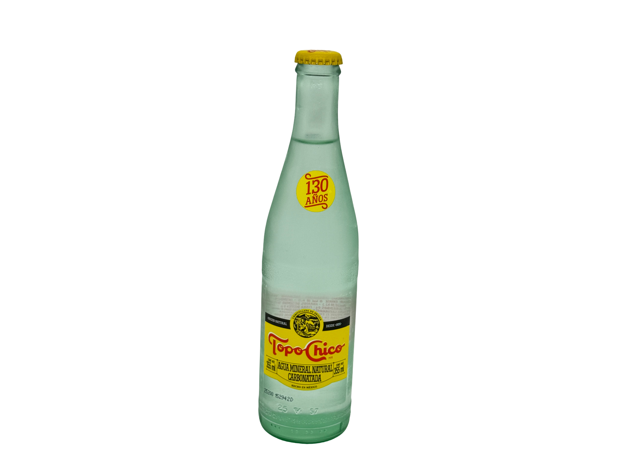 Glass Topo Chico.