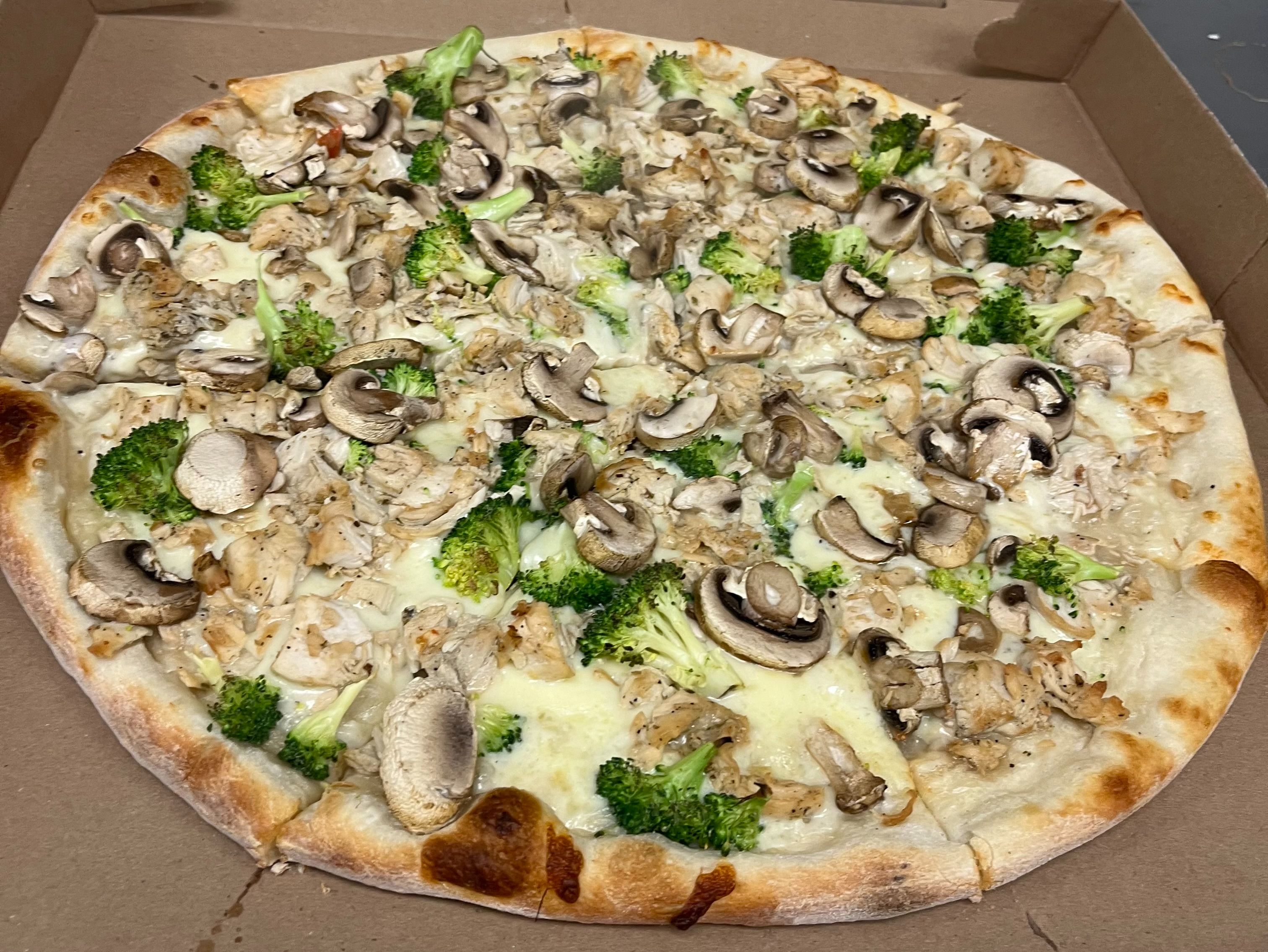 Florentine Pizza.