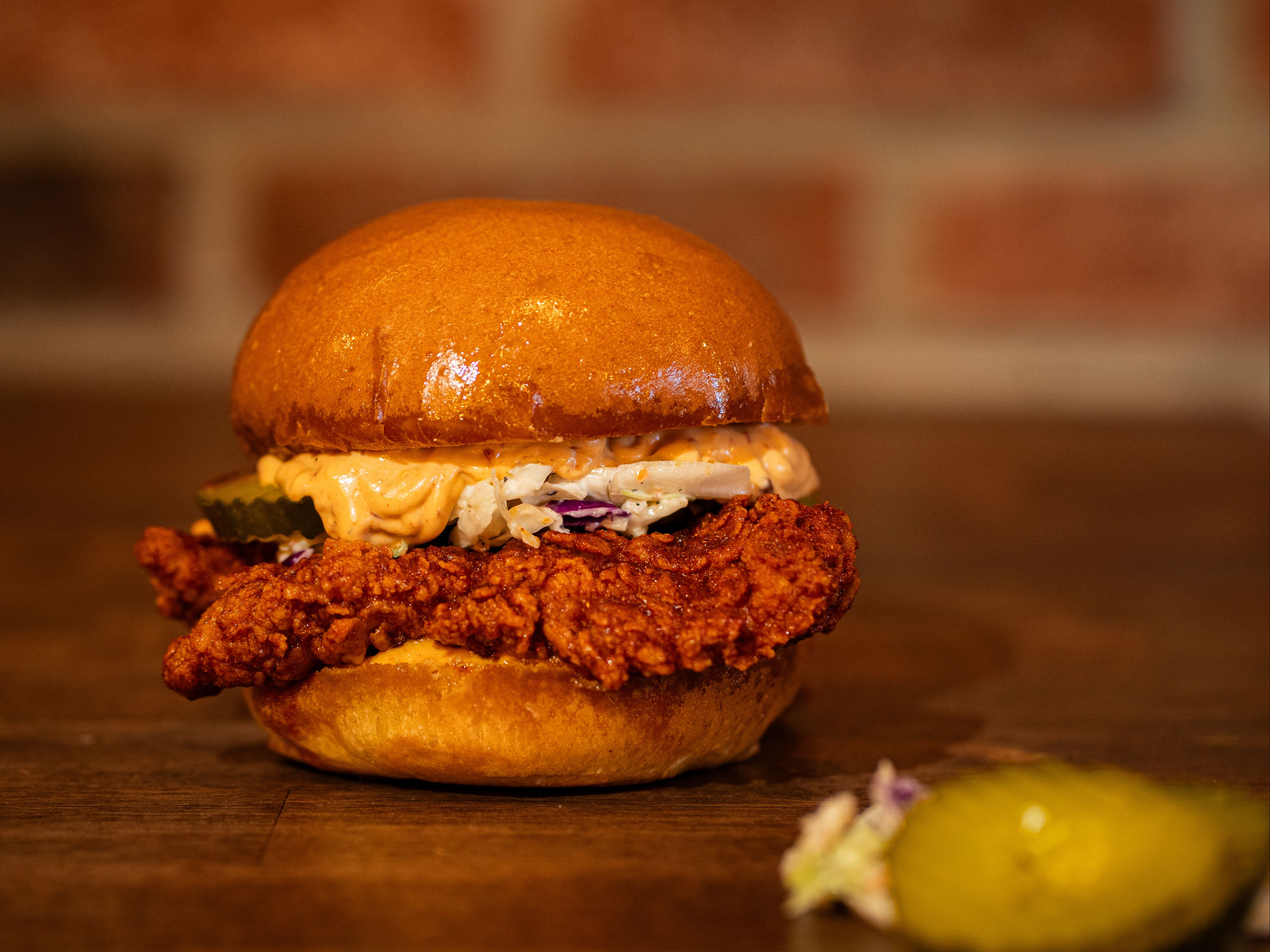 Flamin Hot Chicken Sandwich