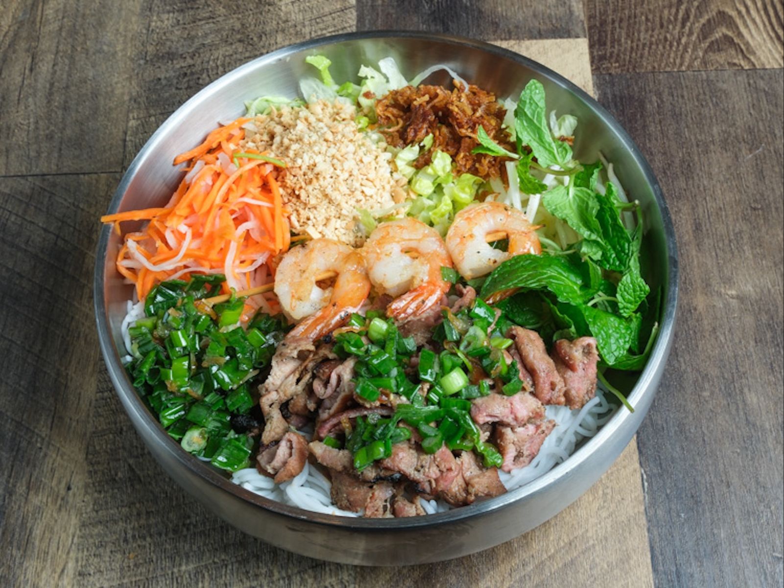 N1 Char-Broiled Pork & Prawn.