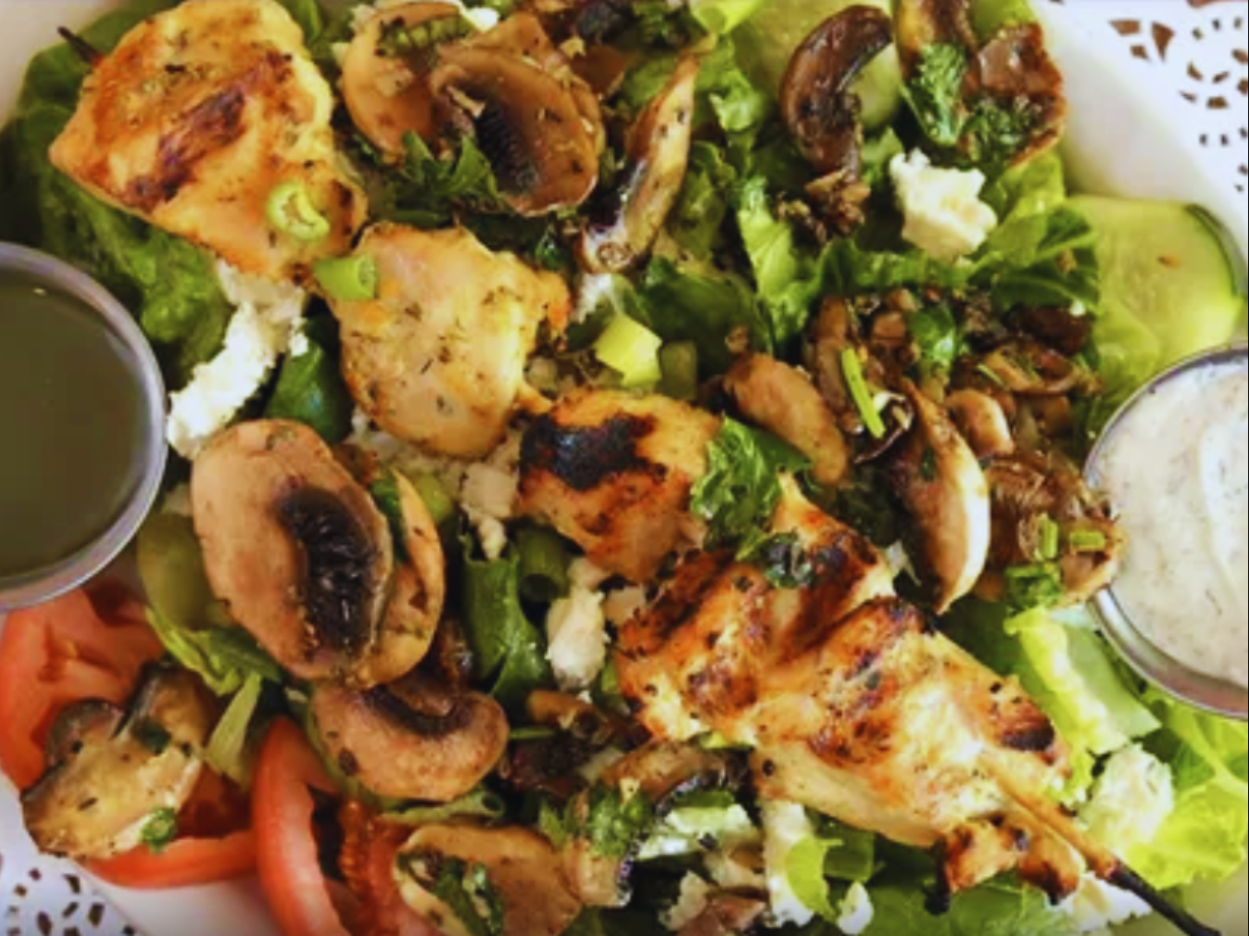 Grilled Shish Taouk Plate