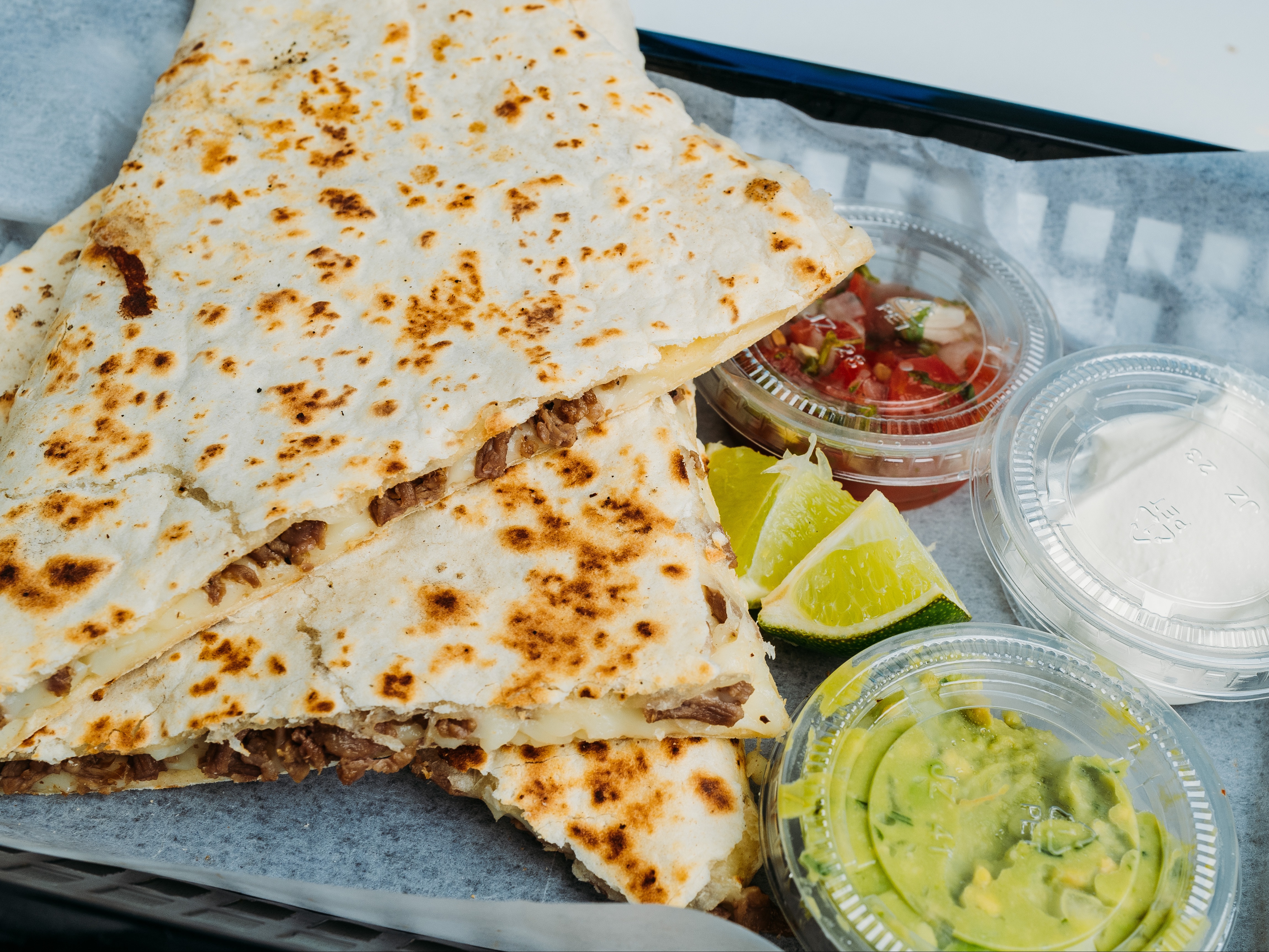 Carne Asada Quesadilla.