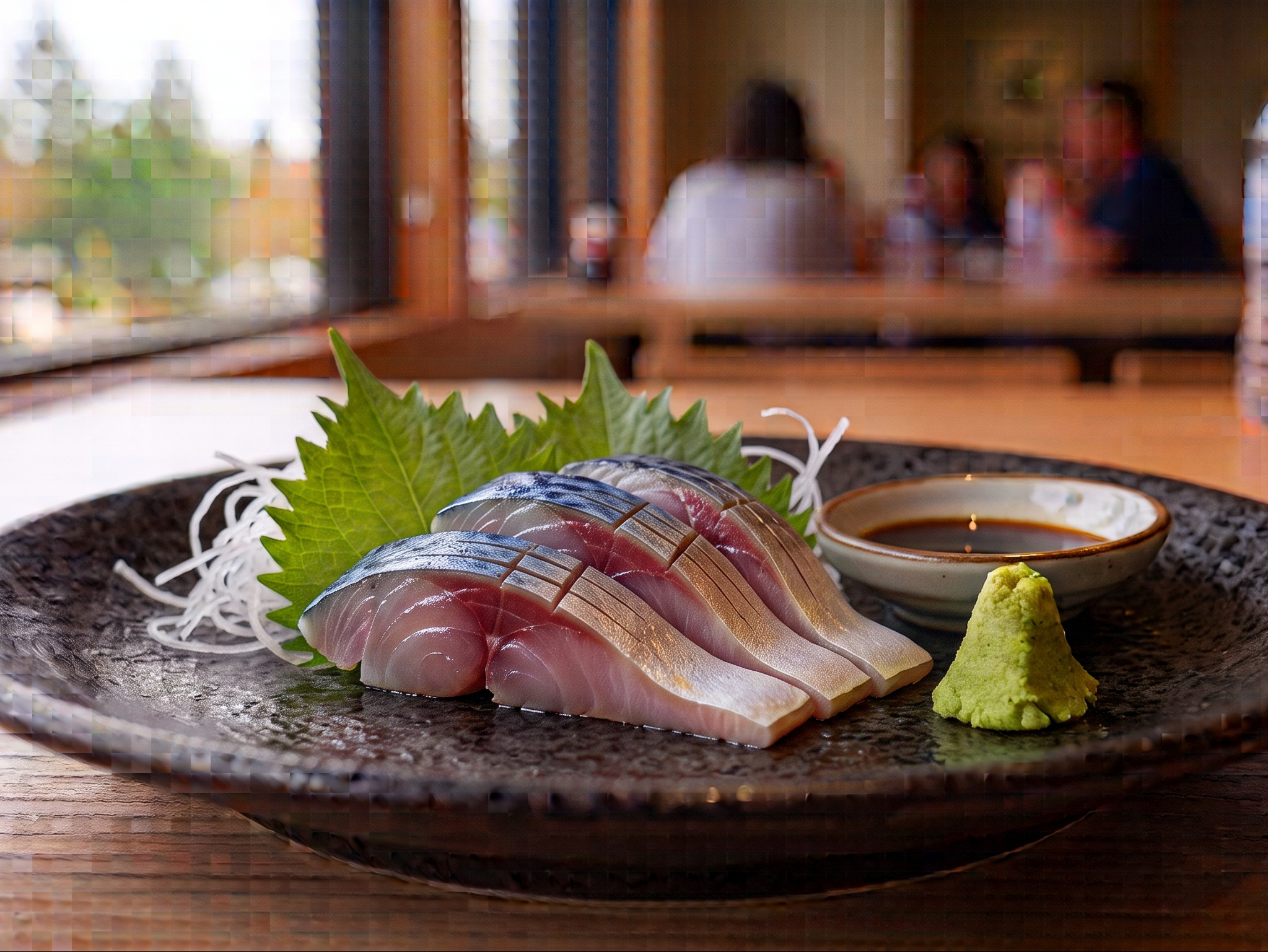 Saba Sashimi 3pc.