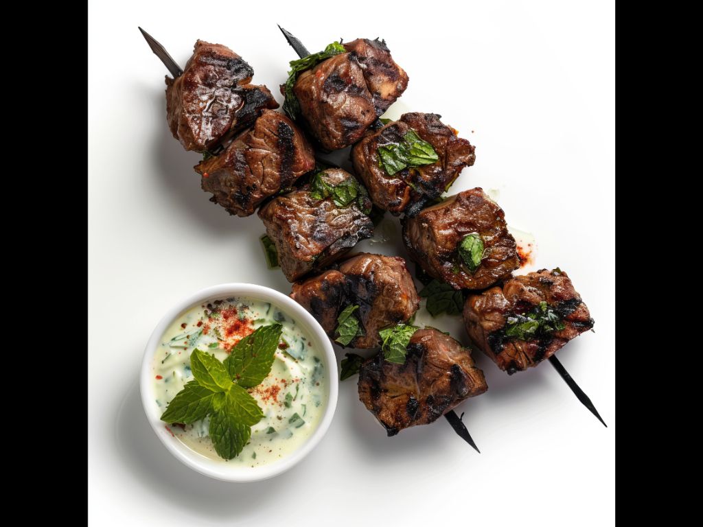 Lamb Skewer.
