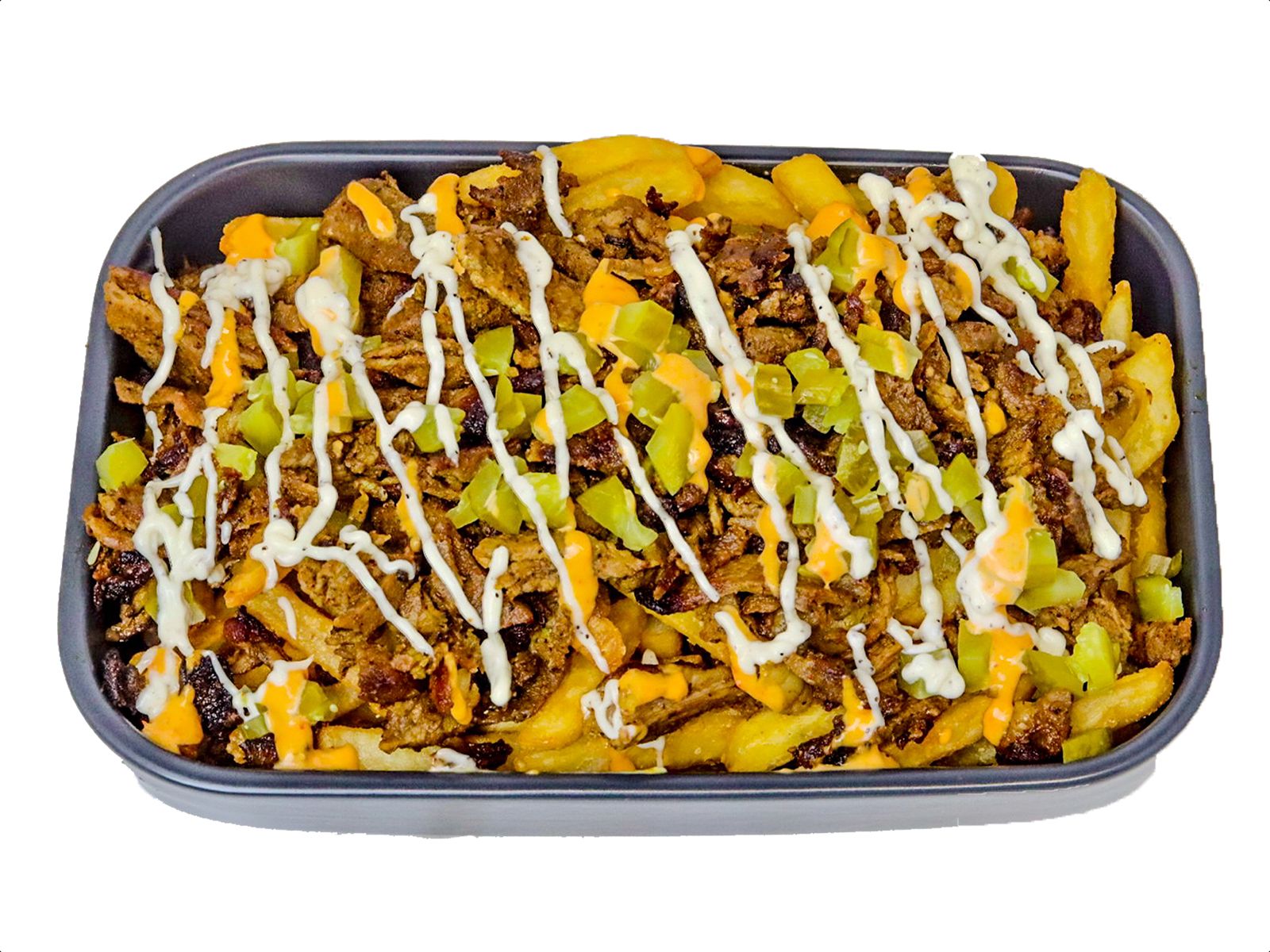 BEEF SHWARMA FRIES.