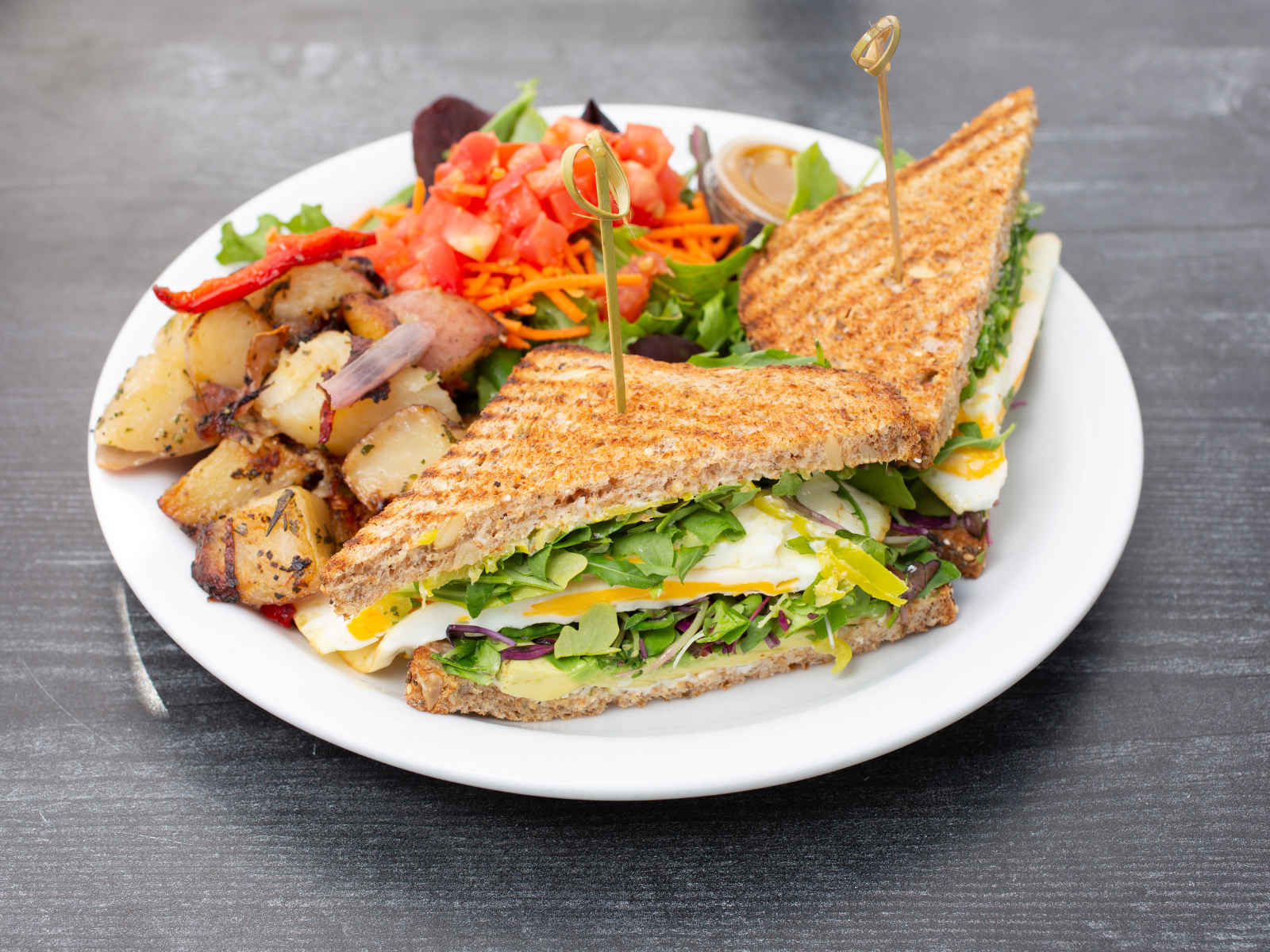 Avocado Egg Sandwich.