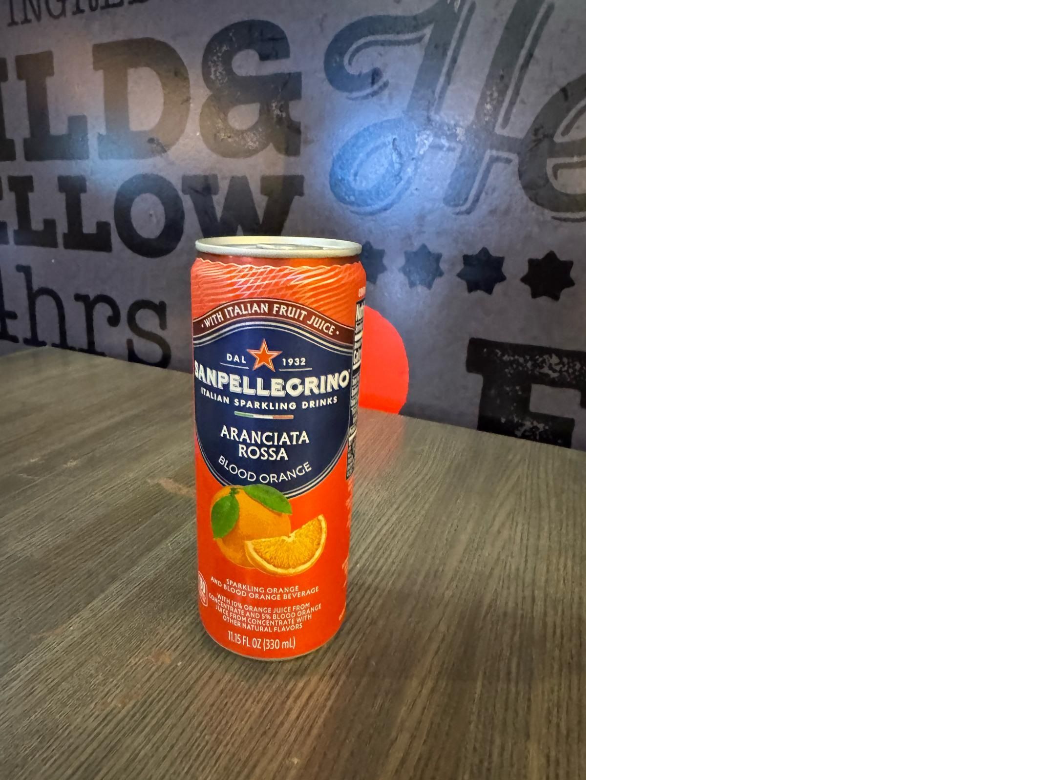 San Pellegrino. Blood Orange.