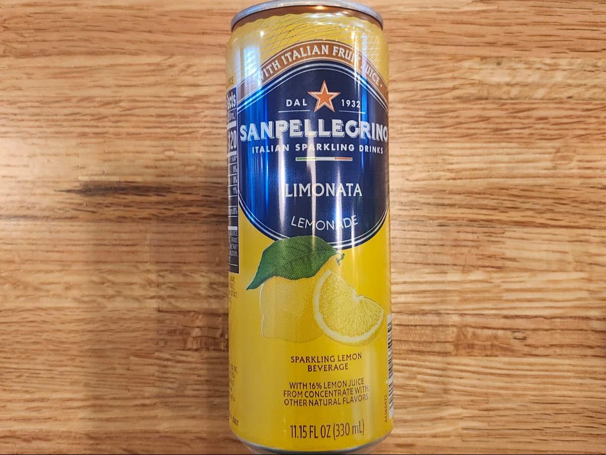 Sanpellegrino Lemonade.