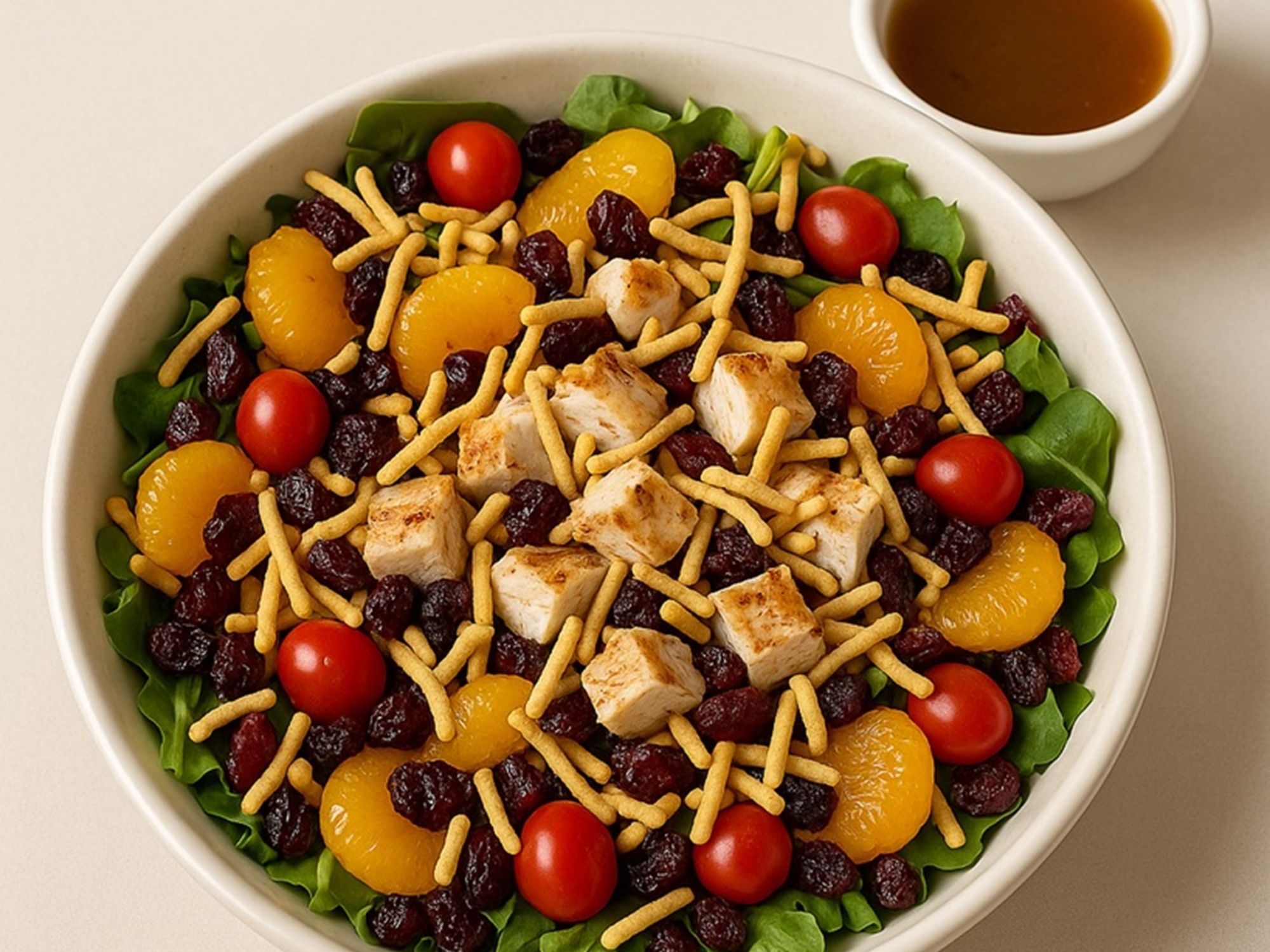 Catering Mandarin Ckn Salad Bowl.