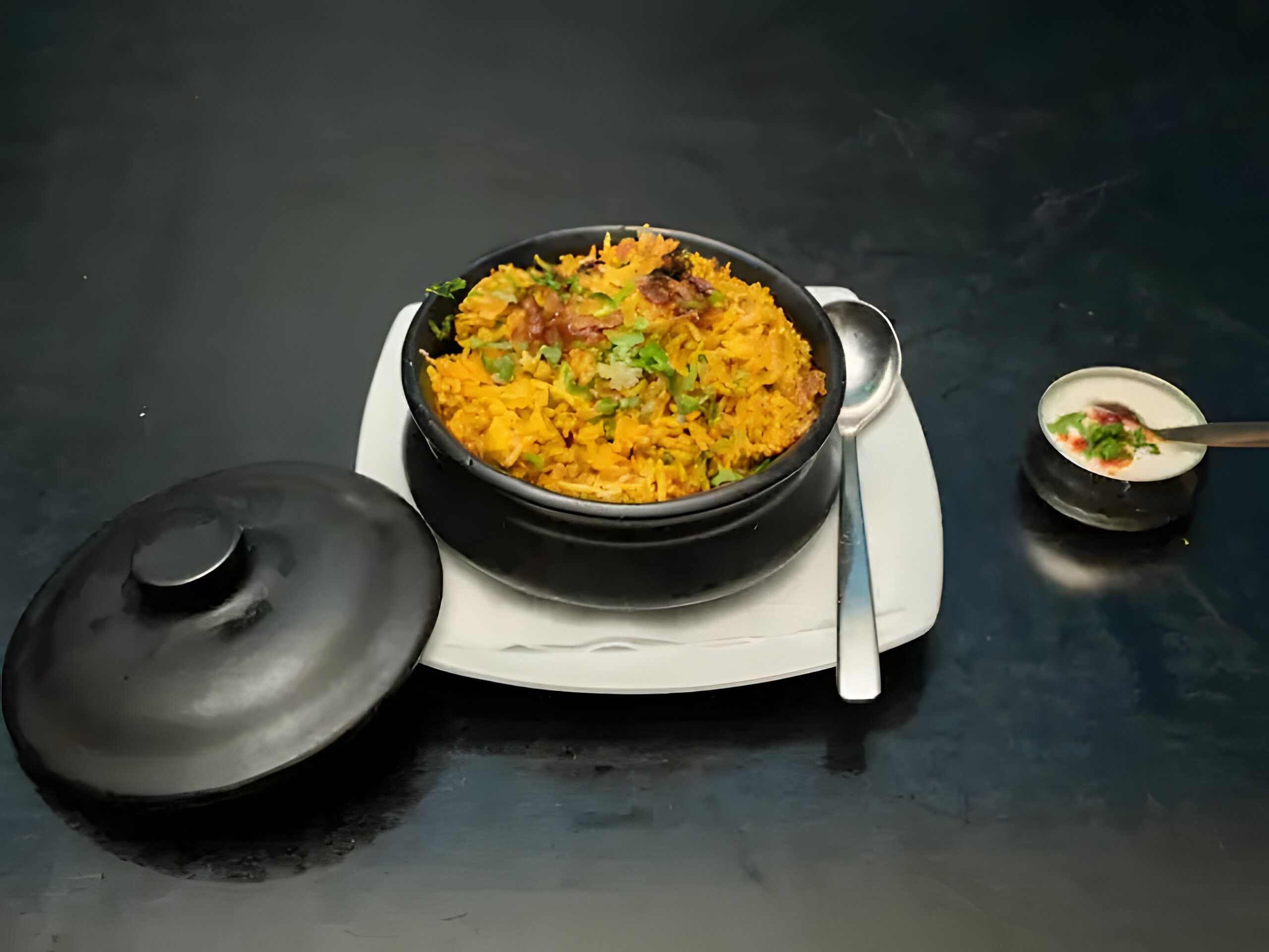 Vegetable Biryani Tray