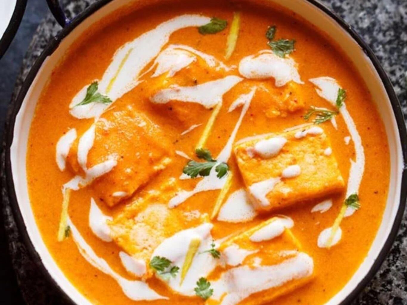 Paneer Butter Masala.