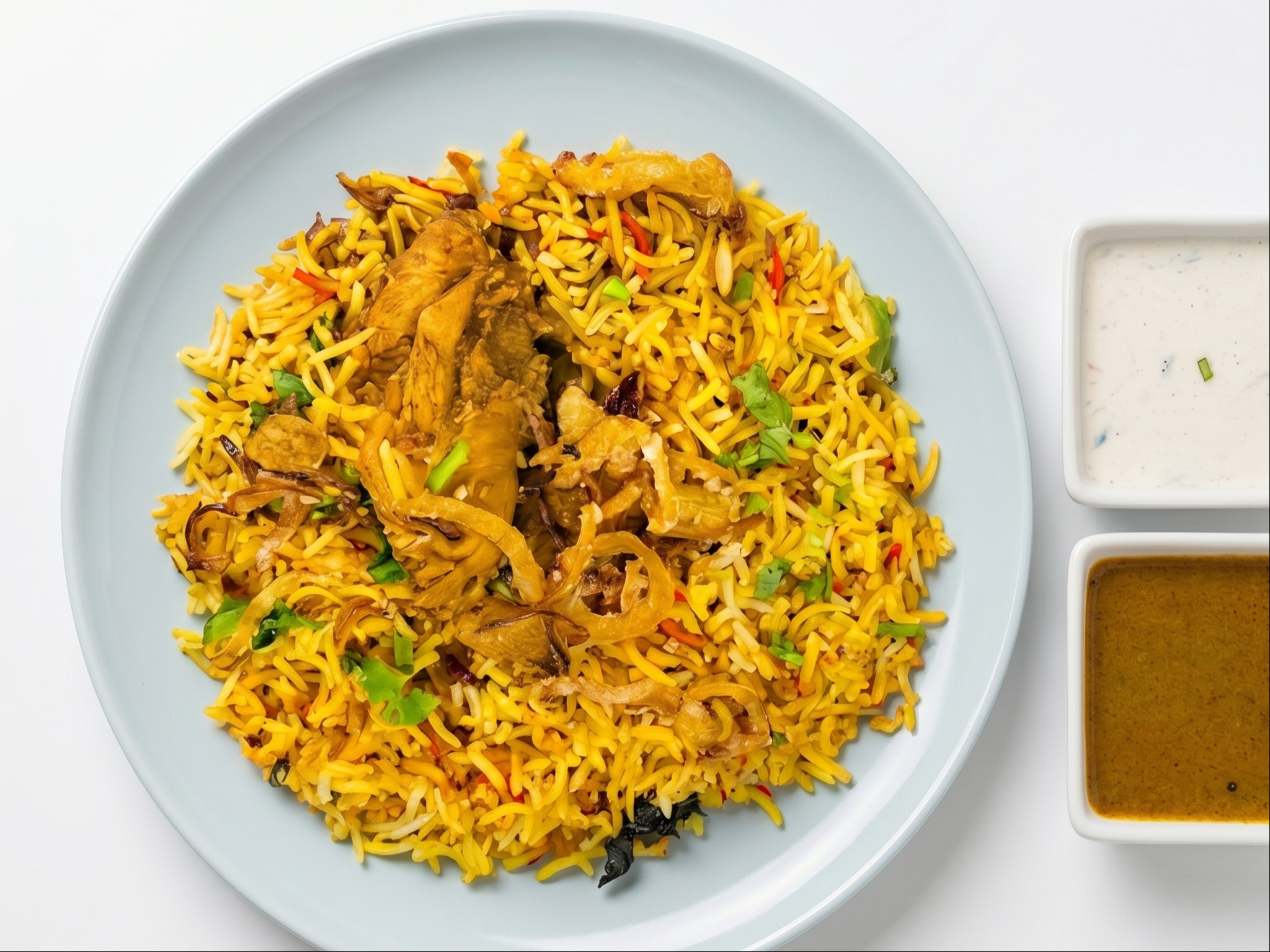 Chicken Boneless Biryani.