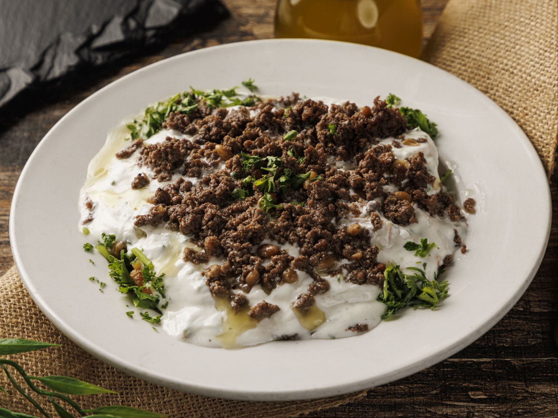 Fatteh W/ground Beef