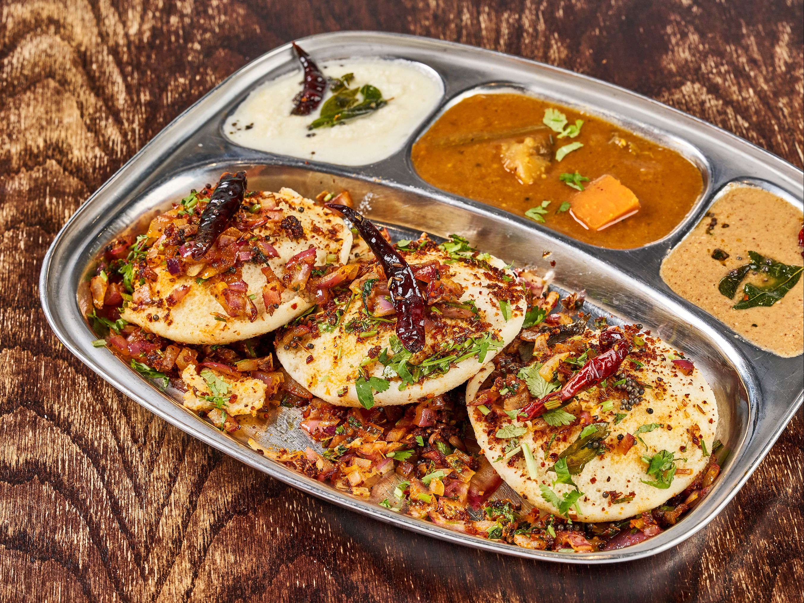 "Crazy" Butter Idly (Tawa Idly) (3) (GF).