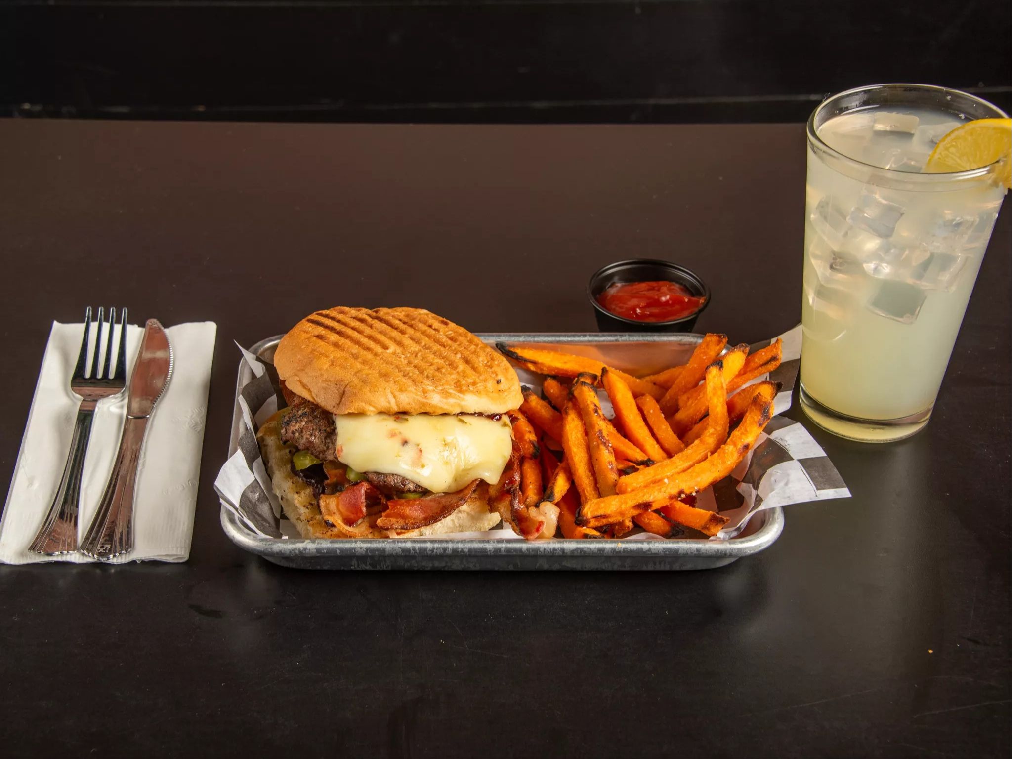 Black Bayou Burger.