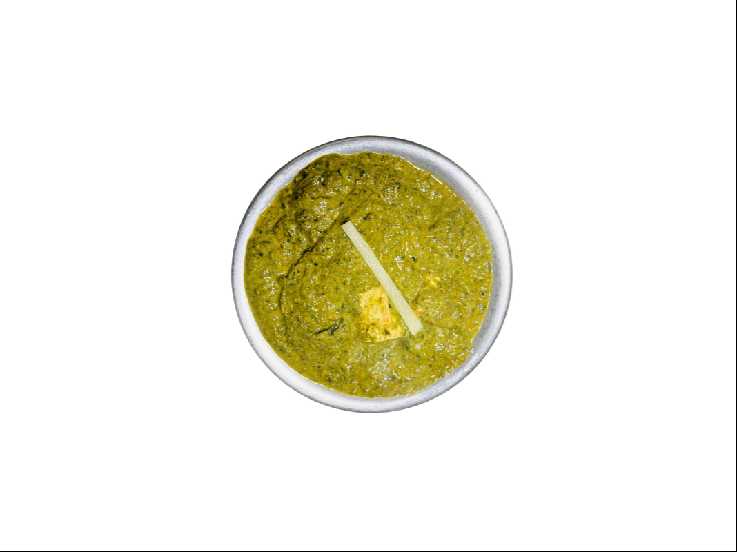 4.Palak Paneer.