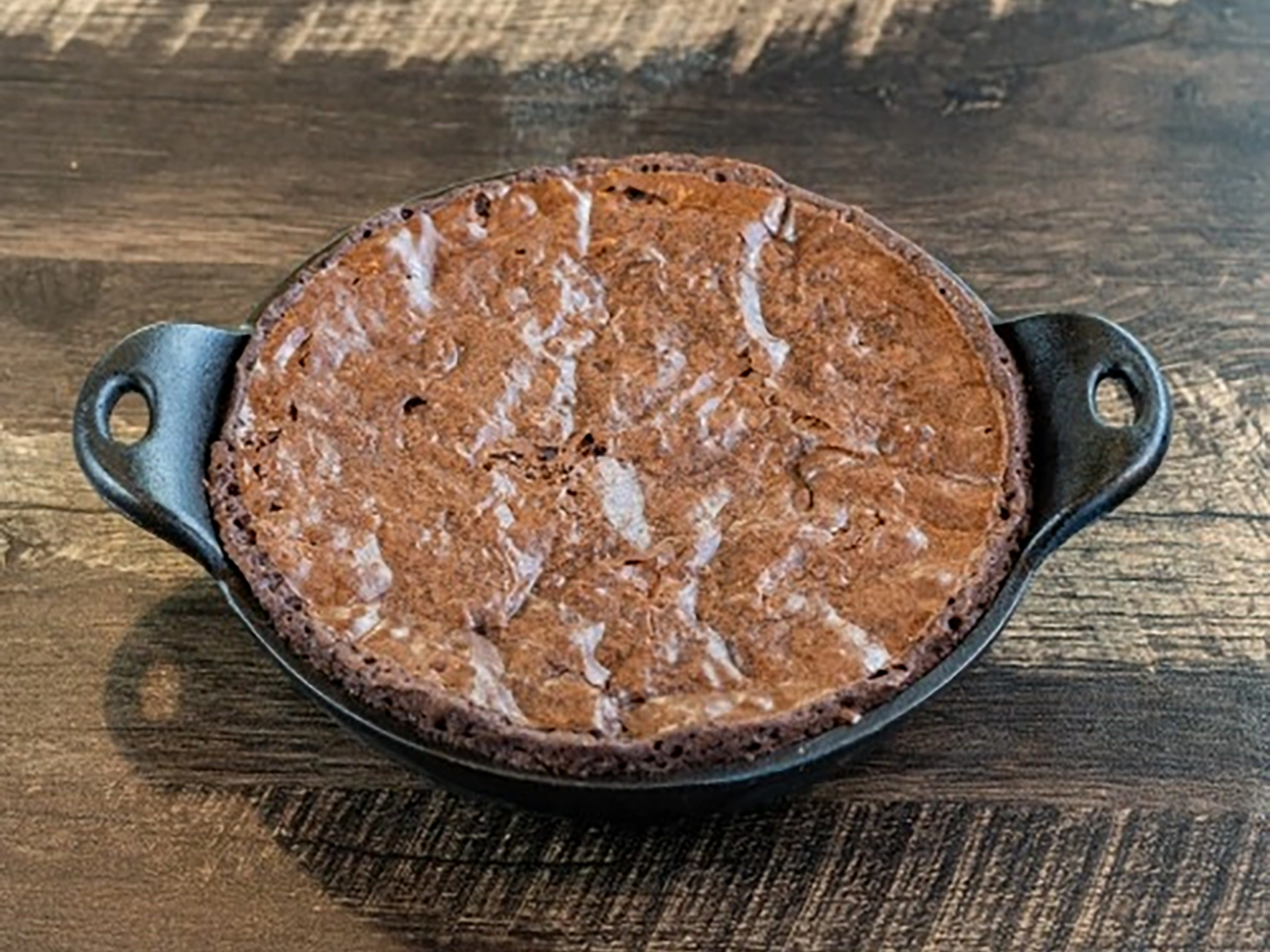 Deep Dish Brownie.