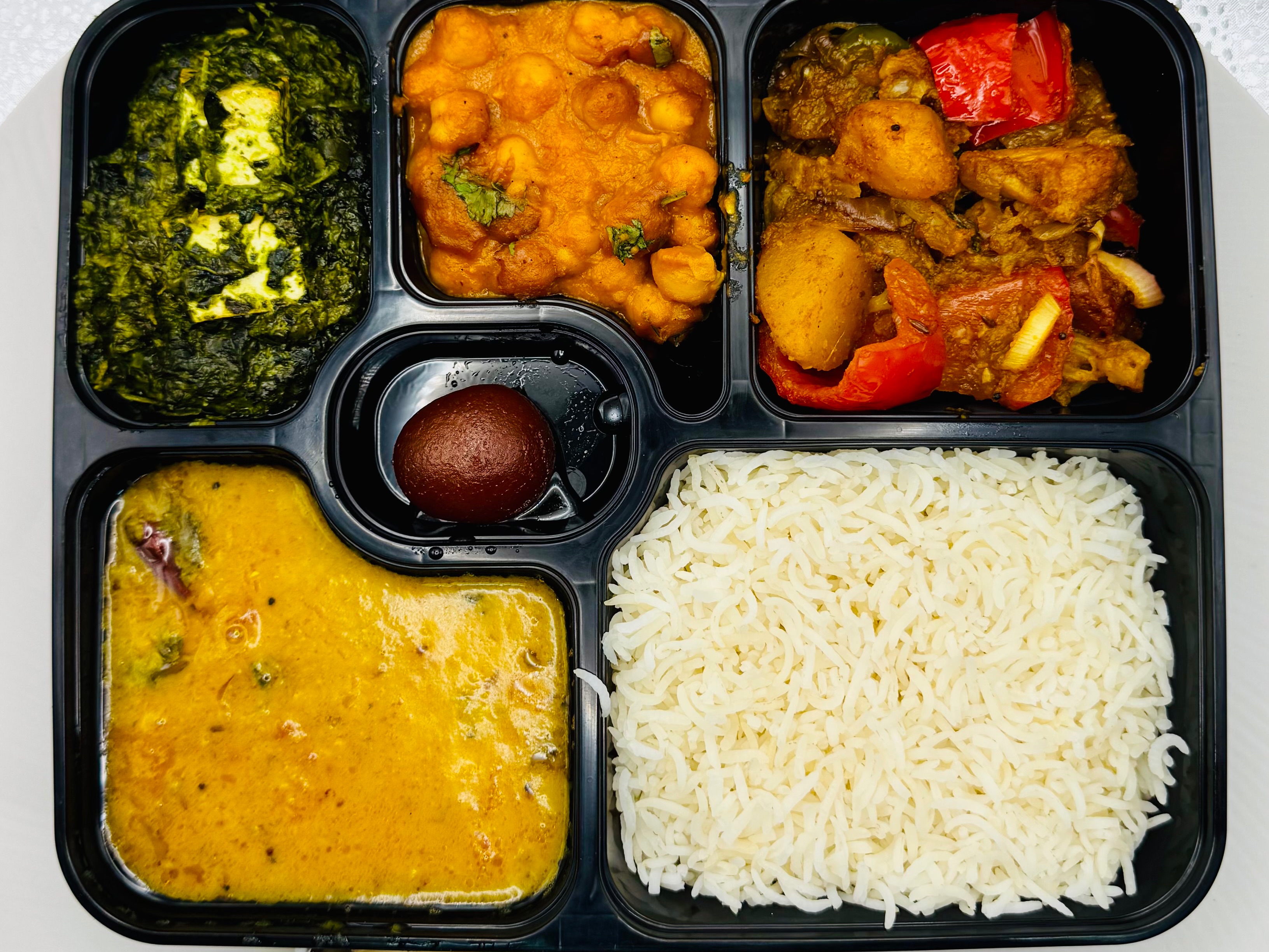 Saffron Lunch Box - Vegetarian.