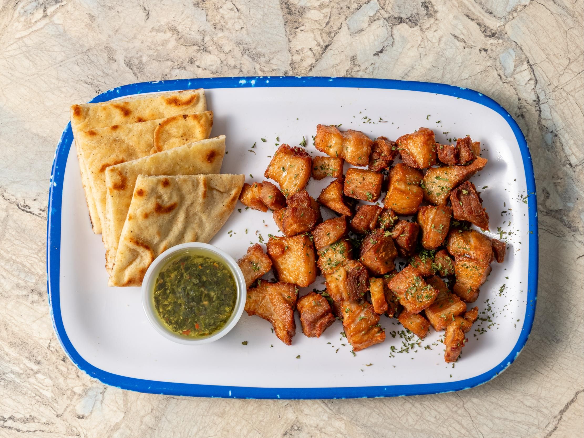 Pork Belly Bites.