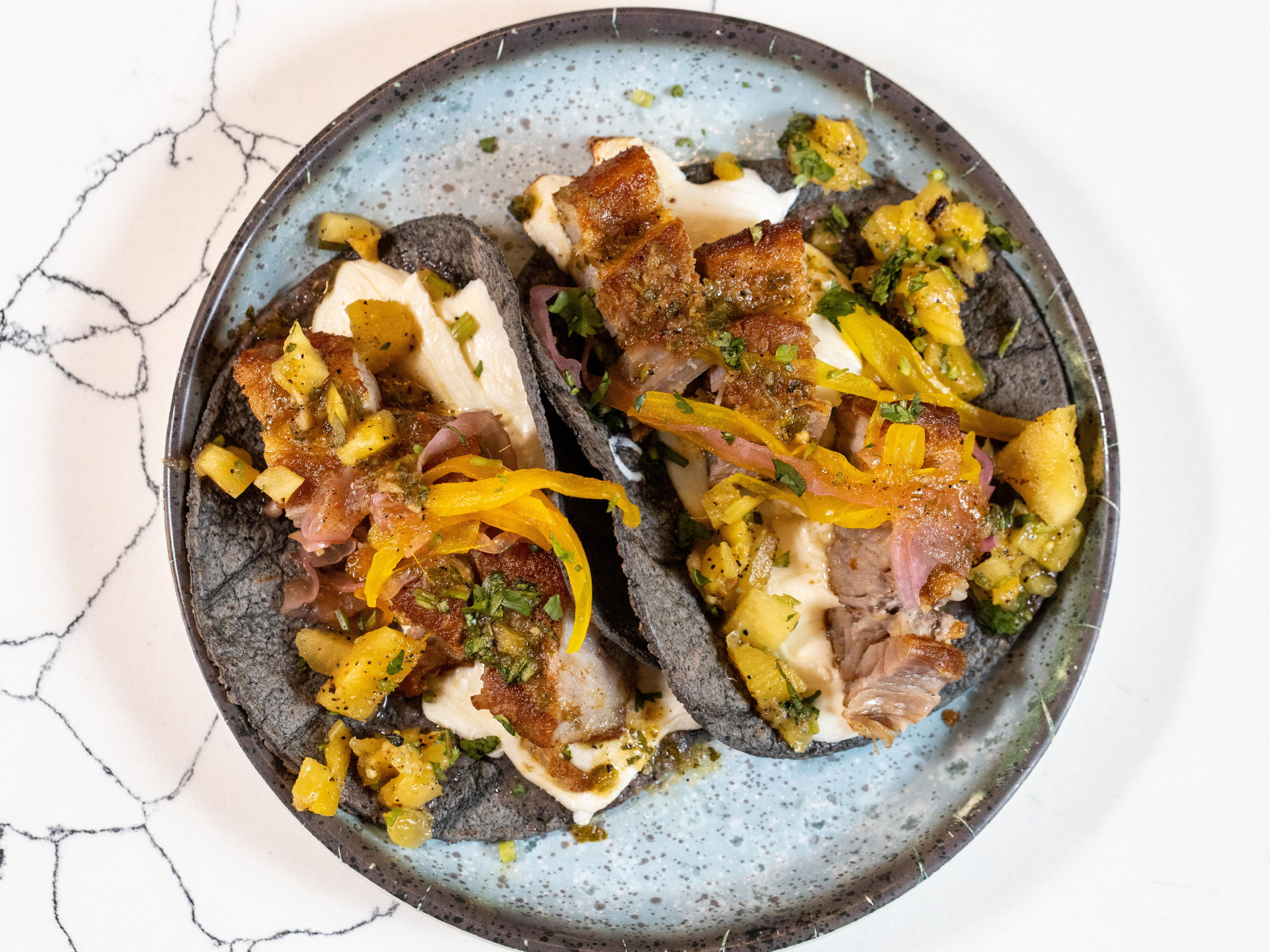 Porkbelly Taco.