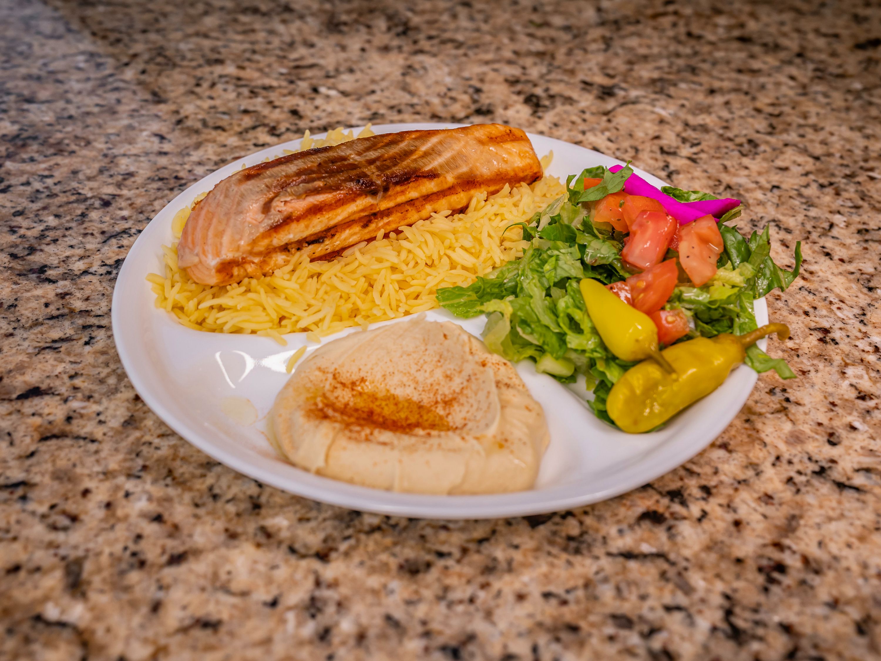 Lemon Chicken plate.