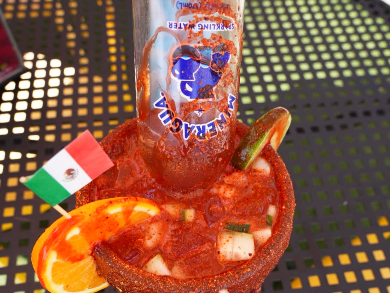 Virgin Michelada.
