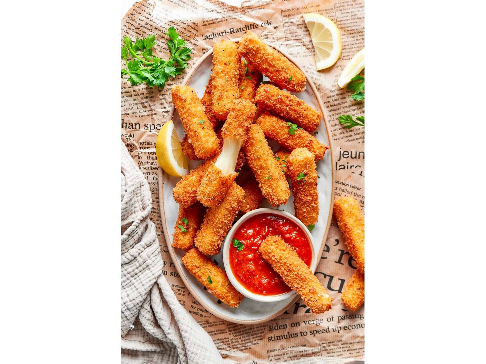 Mozzarella Sticks.