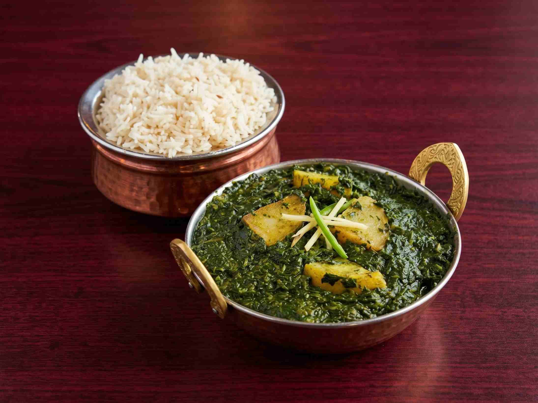 Aloo Saag.