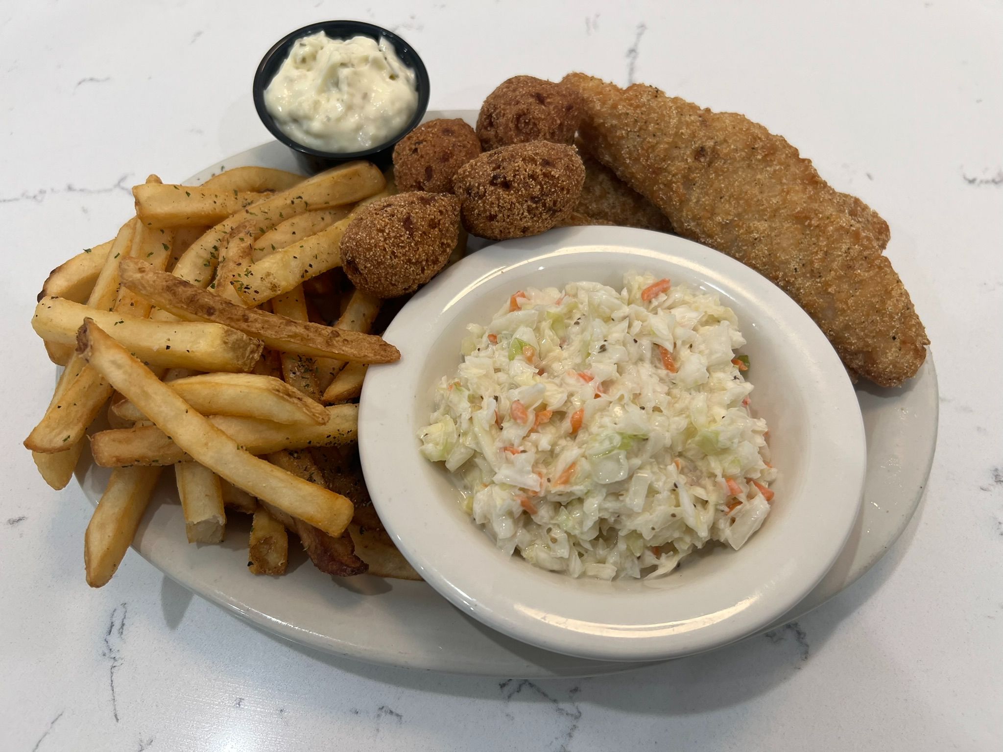 TRYST FALLS FISH DINNER