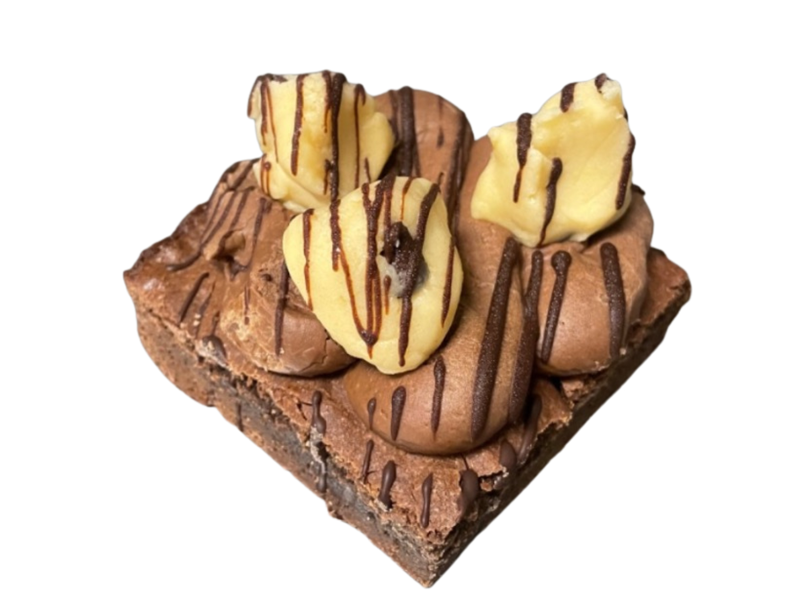 GF Cookie Dough Brownie.