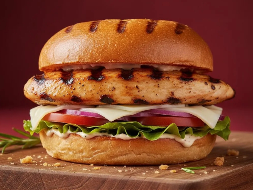Grilled Chicken Sandwich.
