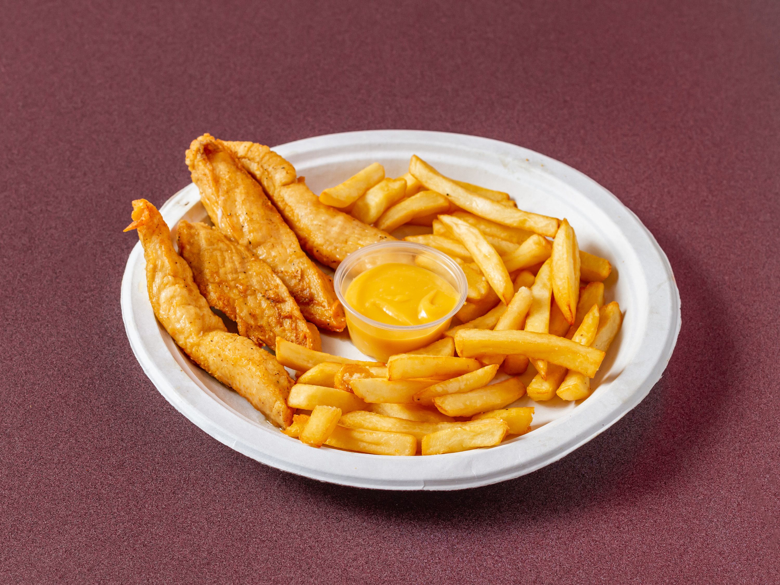 Chicken Tenders 4 pieces.