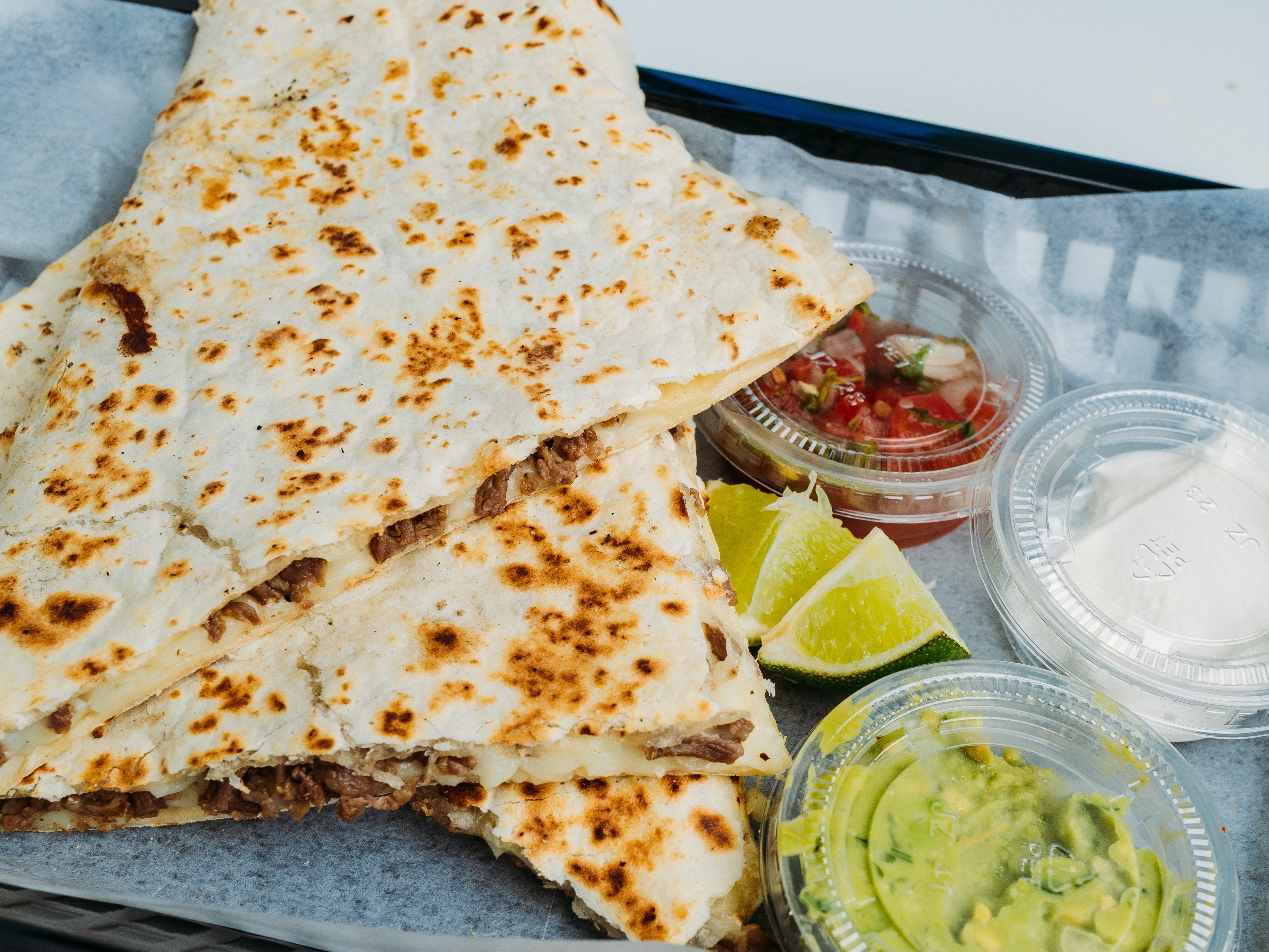 Carnitas Quesadilla.