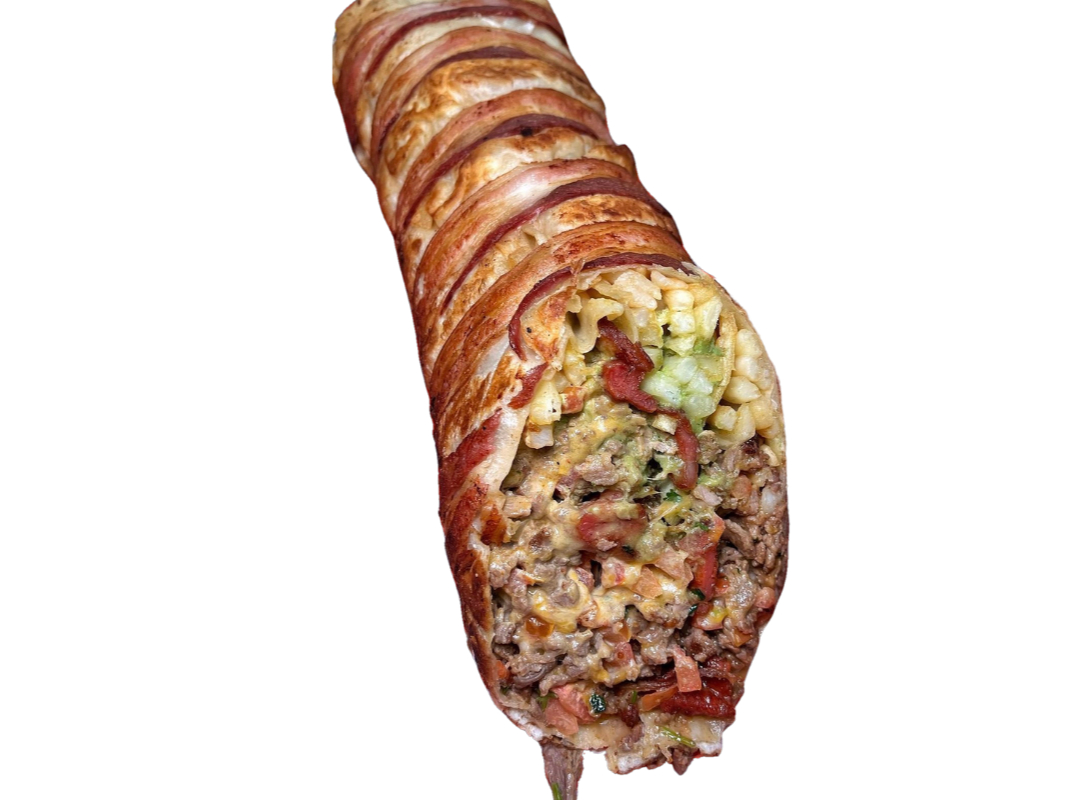 Mecca Pac-Man Bacon Wrap