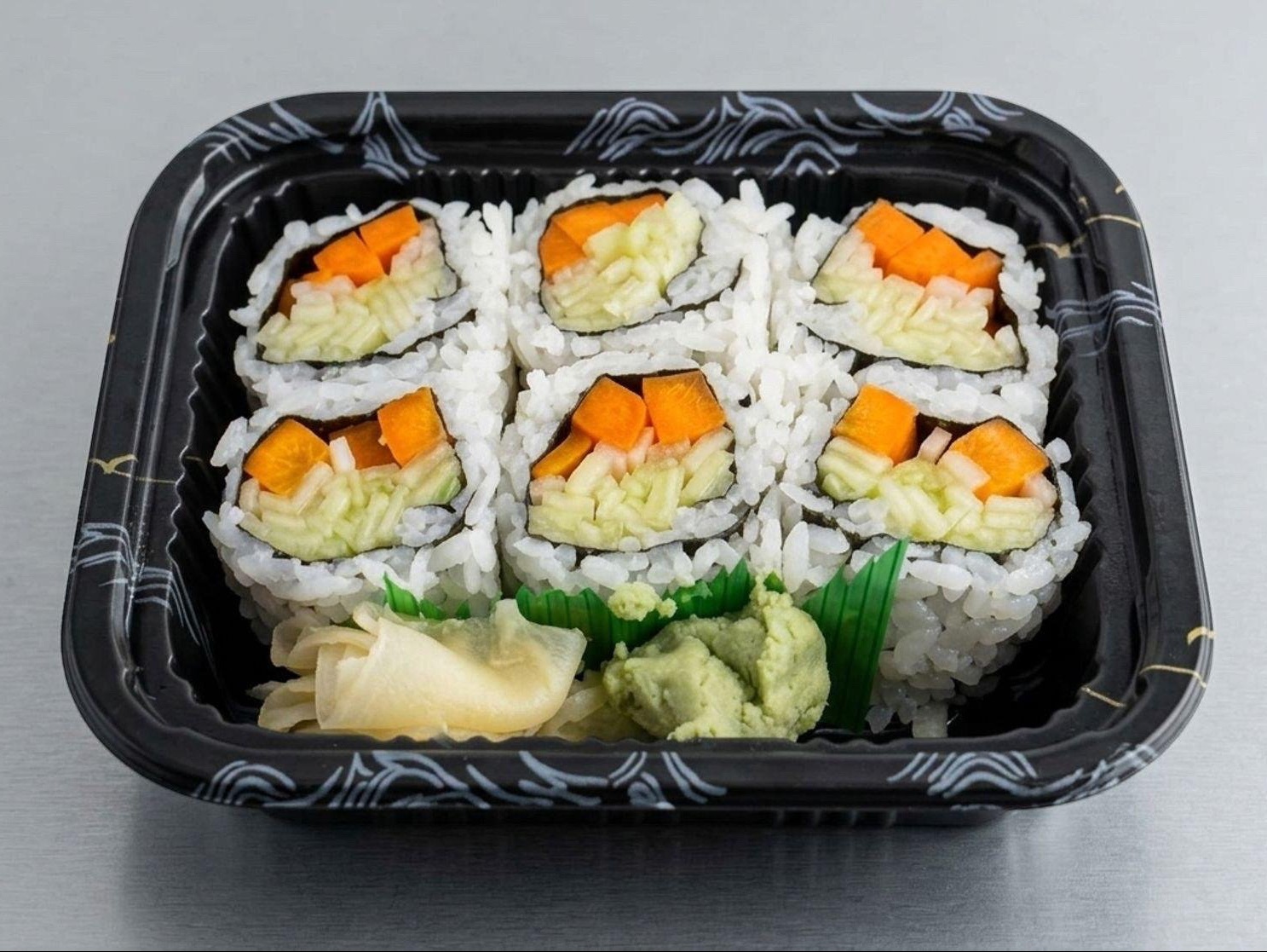 Cucumber Carrots Roll.