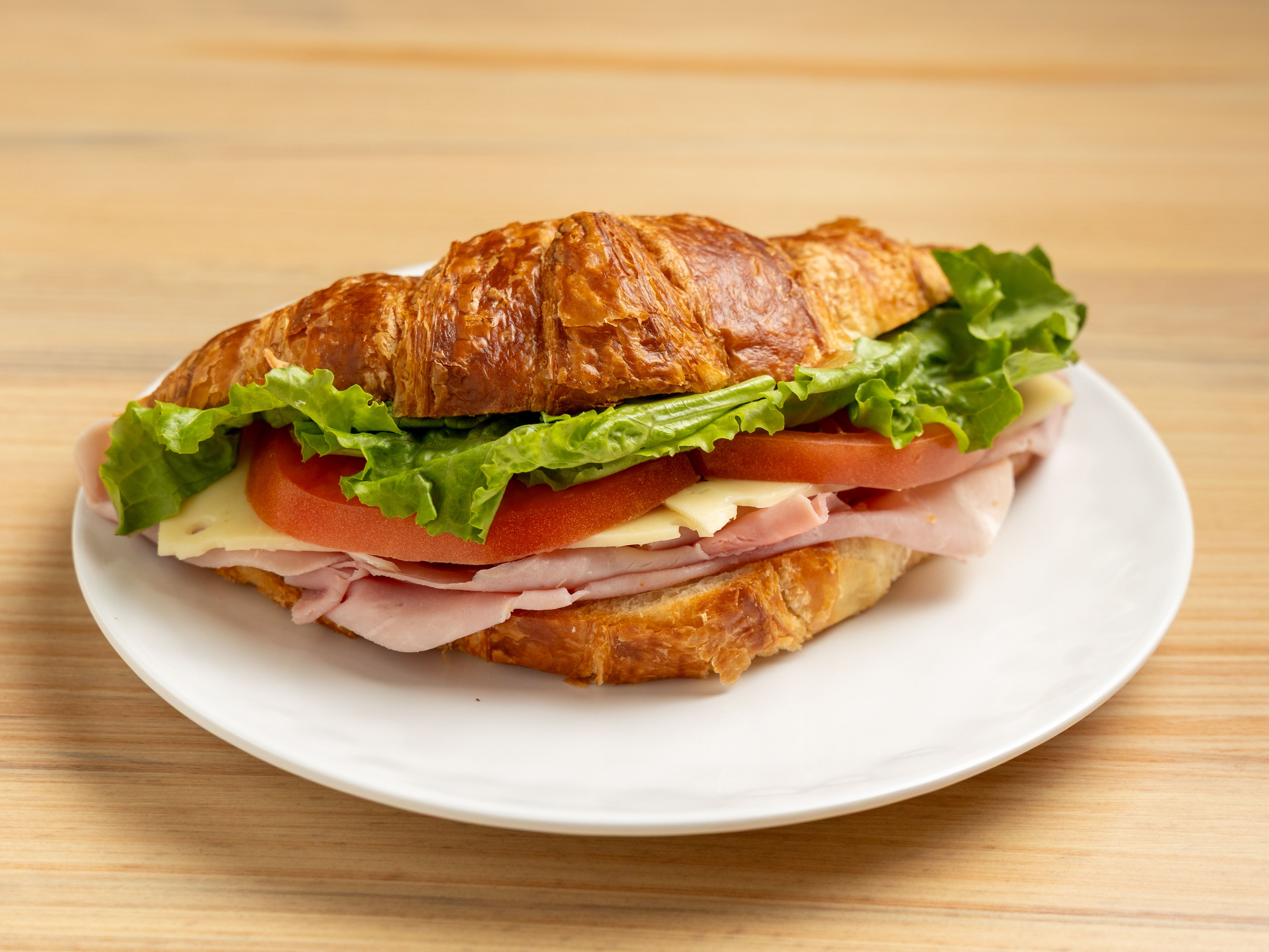 Ham & Swiss Croissant.